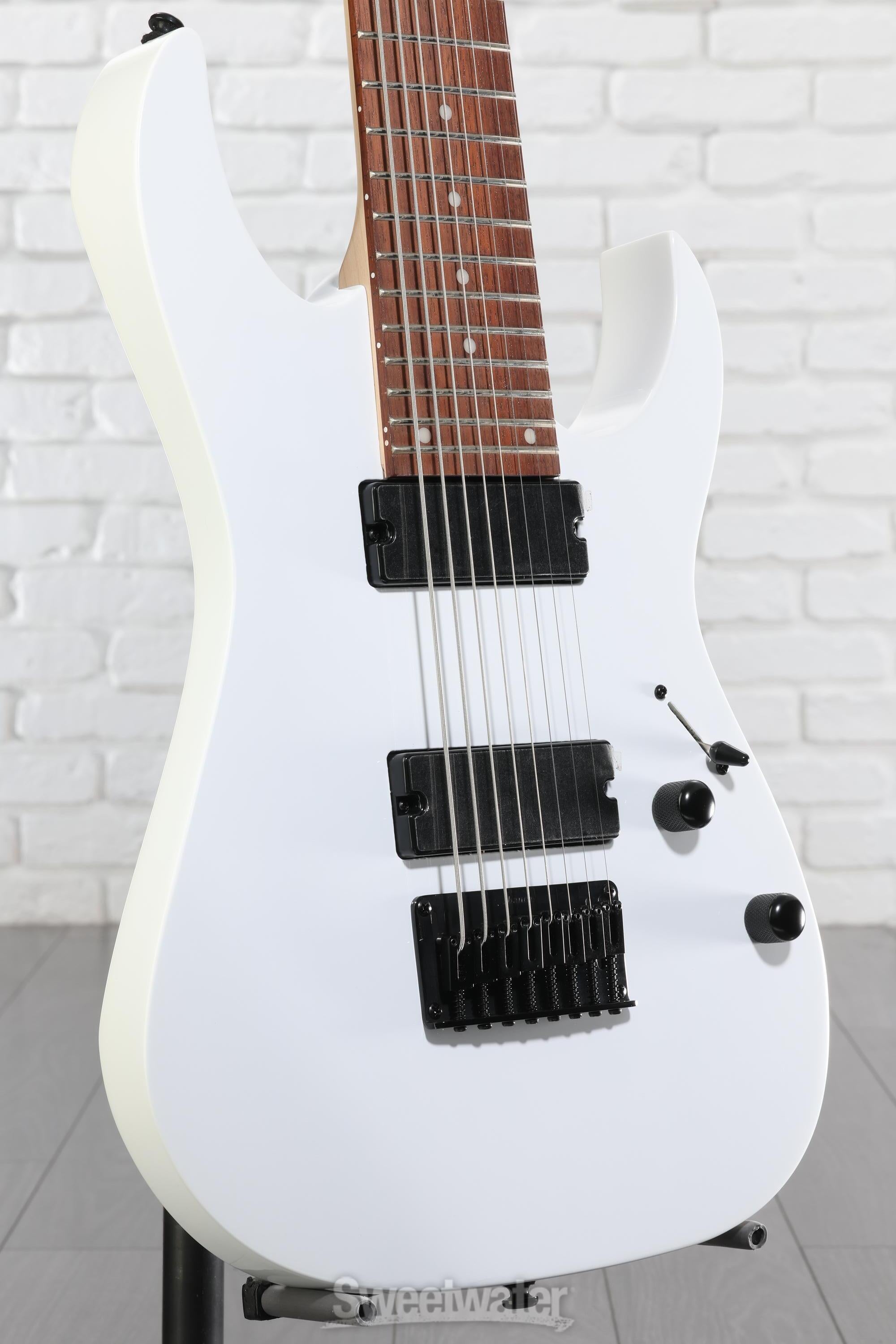 ギター Ibanez RG8 White Ibanez RG Standard RG8 8-string Electric Guitar - White | Sweetwater
