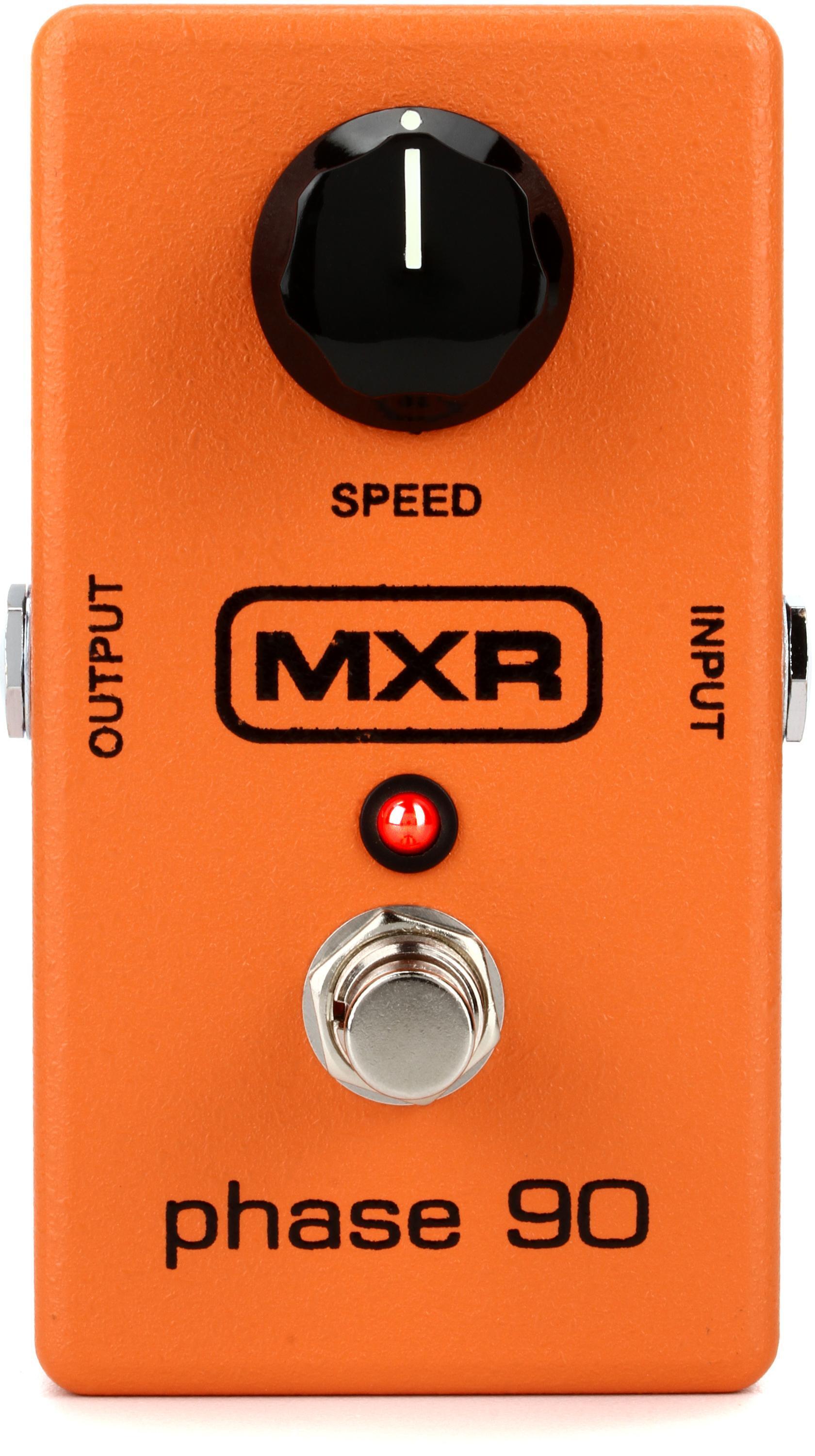 MXR M101 Phase 90 Phaser Pedal with Patch Cables | Sweetwater