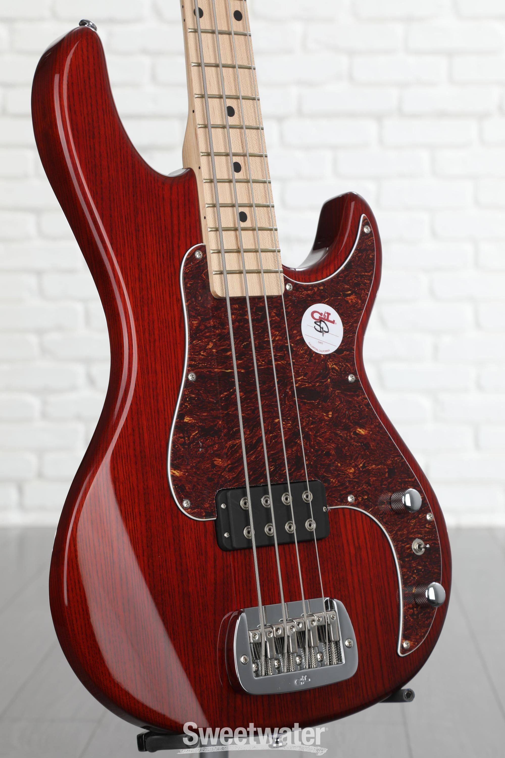 G&L Tribute Kiloton Bass Guitar - Irish Ale | Sweetwater