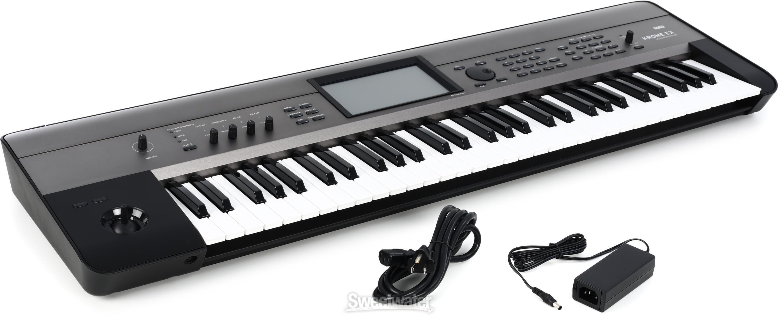 Korg Krome EX 61-key Synthesizer Workstation Reviews | Sweetwater