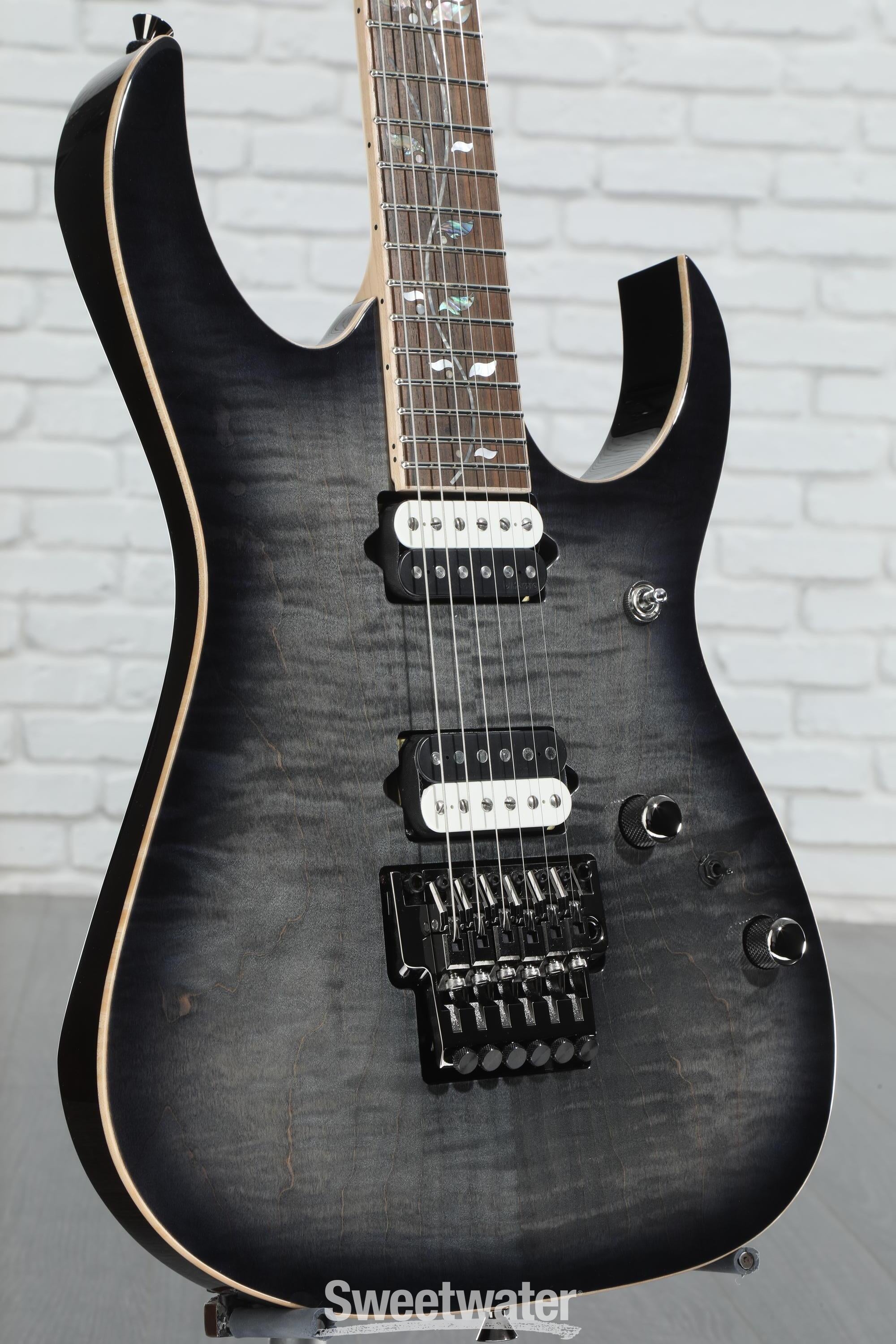 Ibanez J Custom RG8520 Electric Guitar - Black Rutile