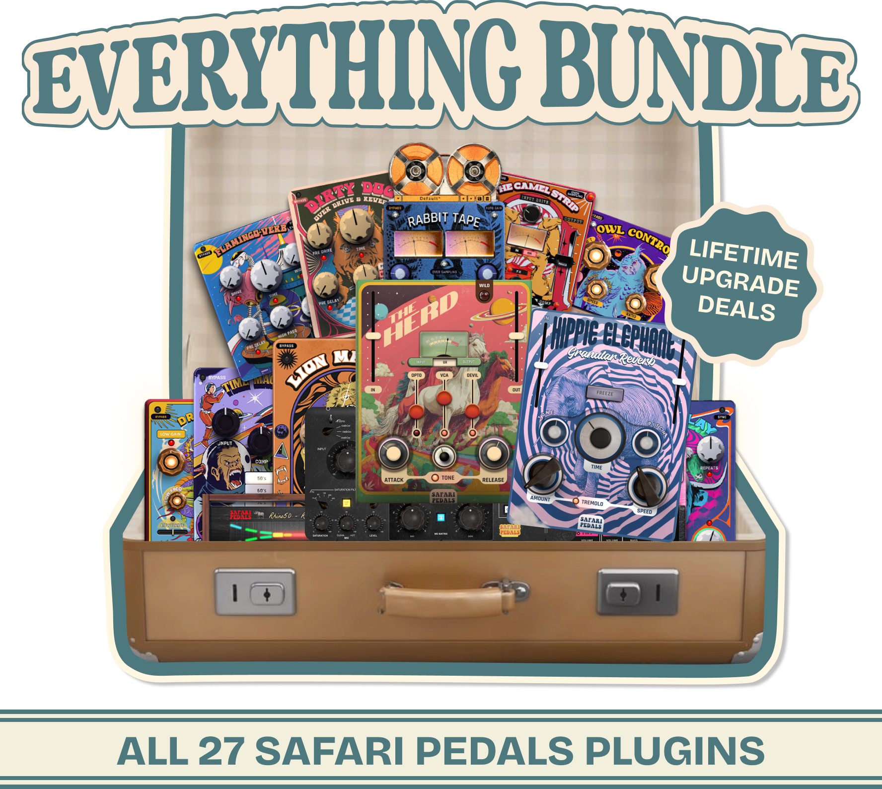 Safari Pedals Everything Bundle | Sweetwater