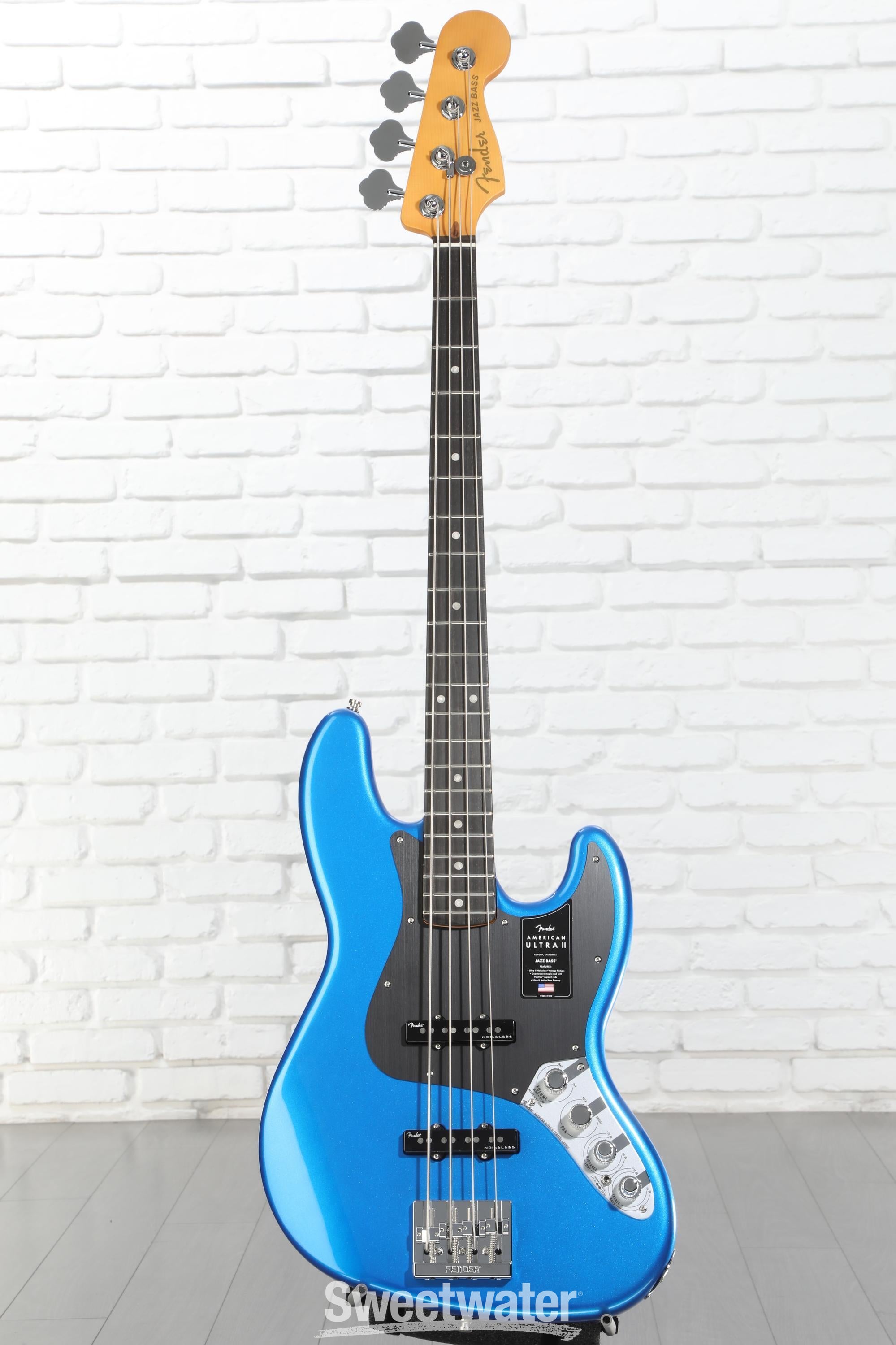 ベース Fender USA American Ultra II Jazz Bass Fender American Ultra II Jazz Bass Ebony Fingerboard
