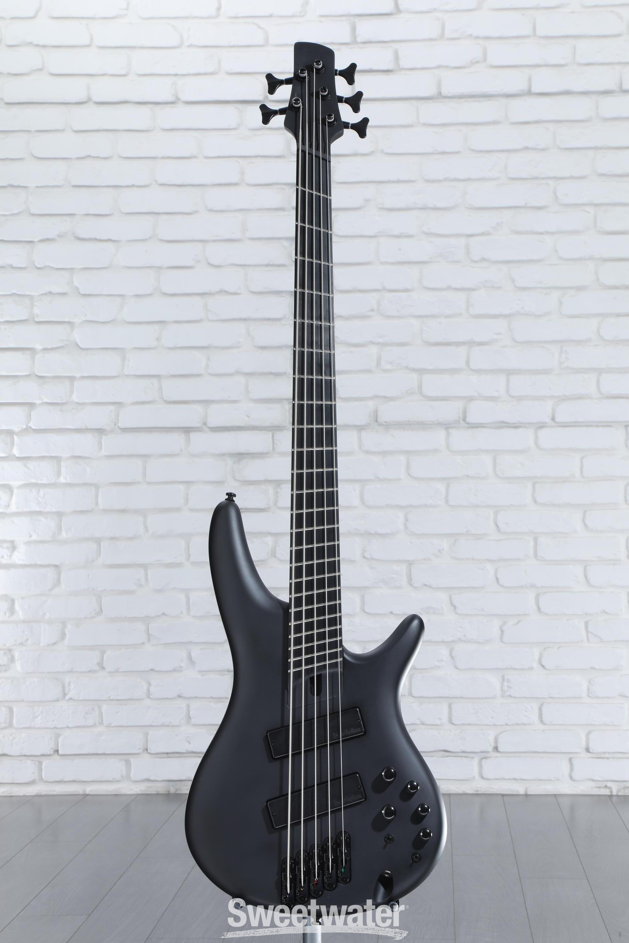 Ibanez Iron Label SRMS625EX - Black Flat