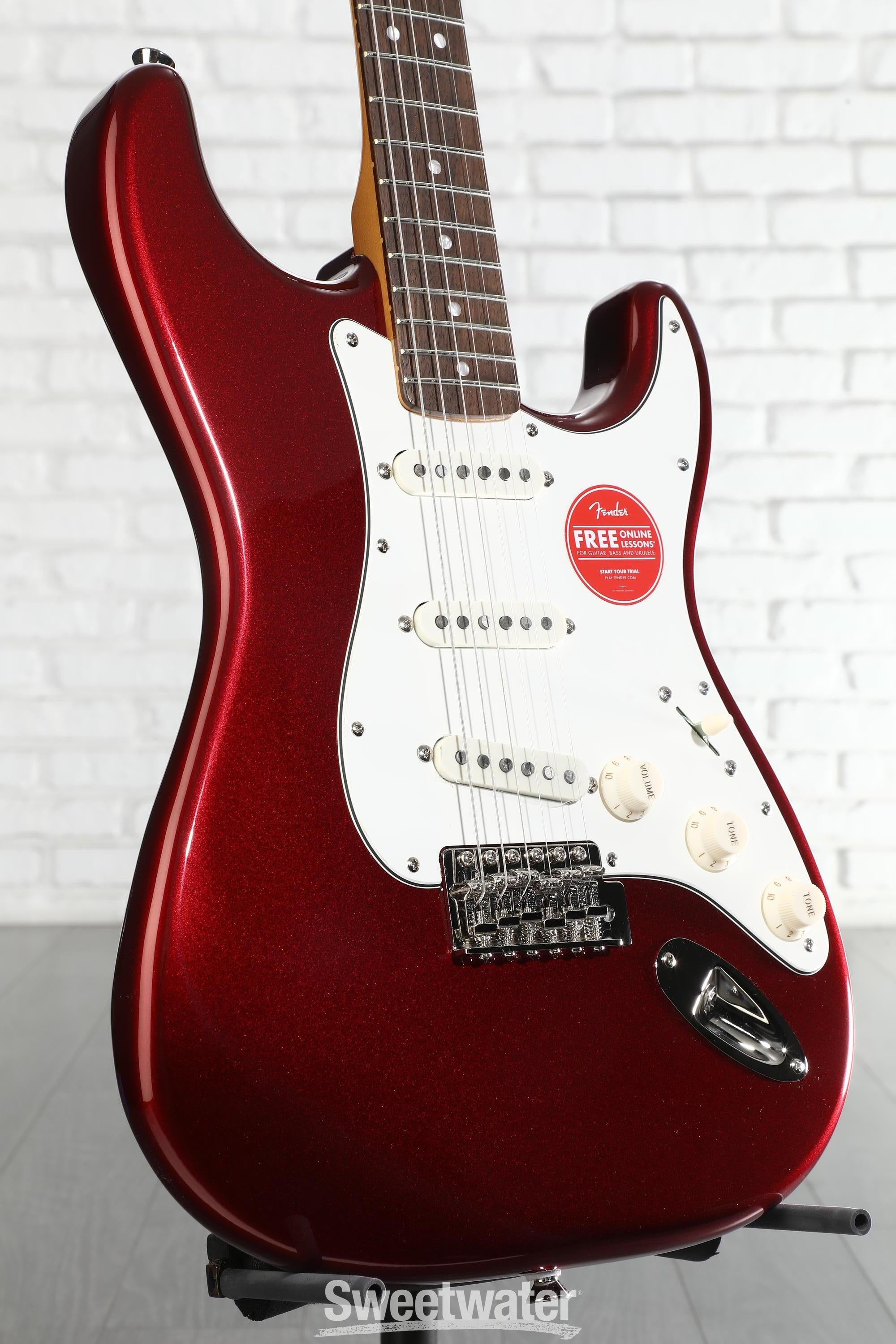 Photo of Squier Classic Vibe '60s Stratocaster - Candy Apple Red