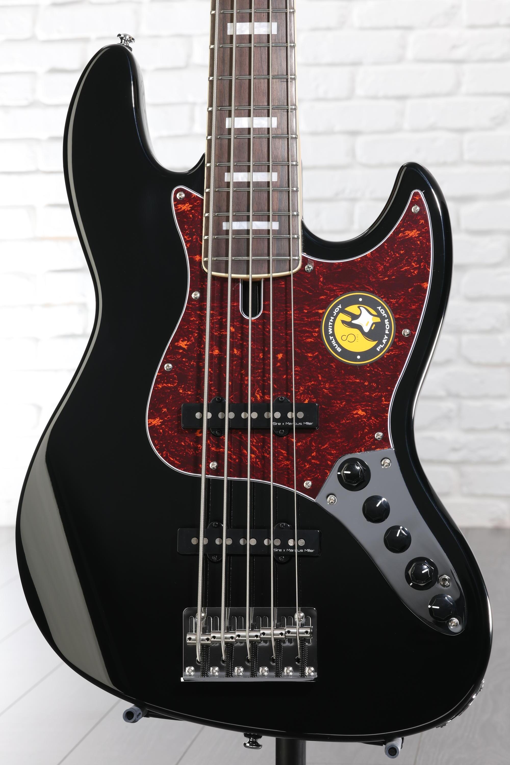 Sire Marcus Miller V7 Alder 5-string Bass Guitar - Black | Sweetwater