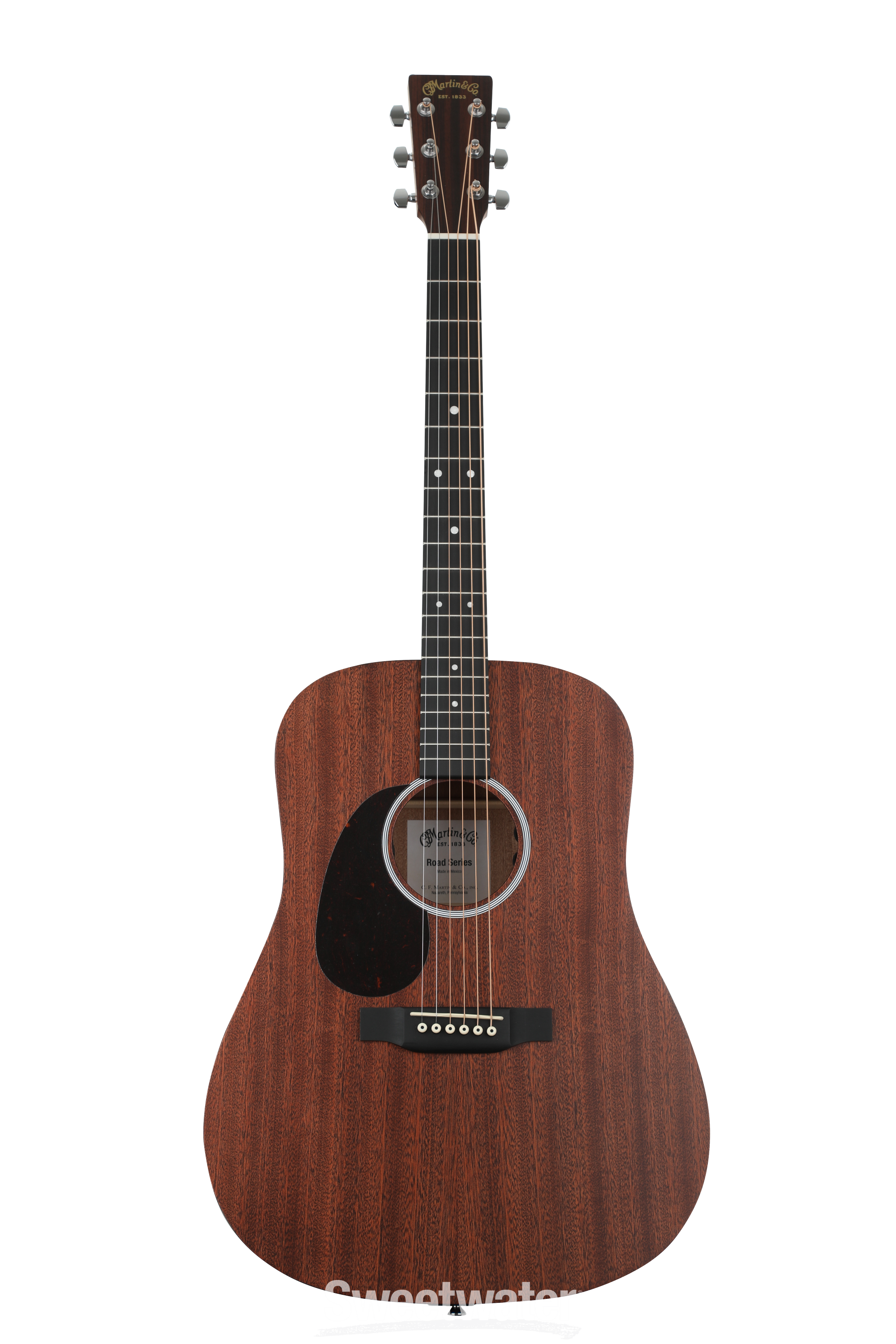 Martin D-10E Road Series Left-Handed Acoustic-Electric Guitar