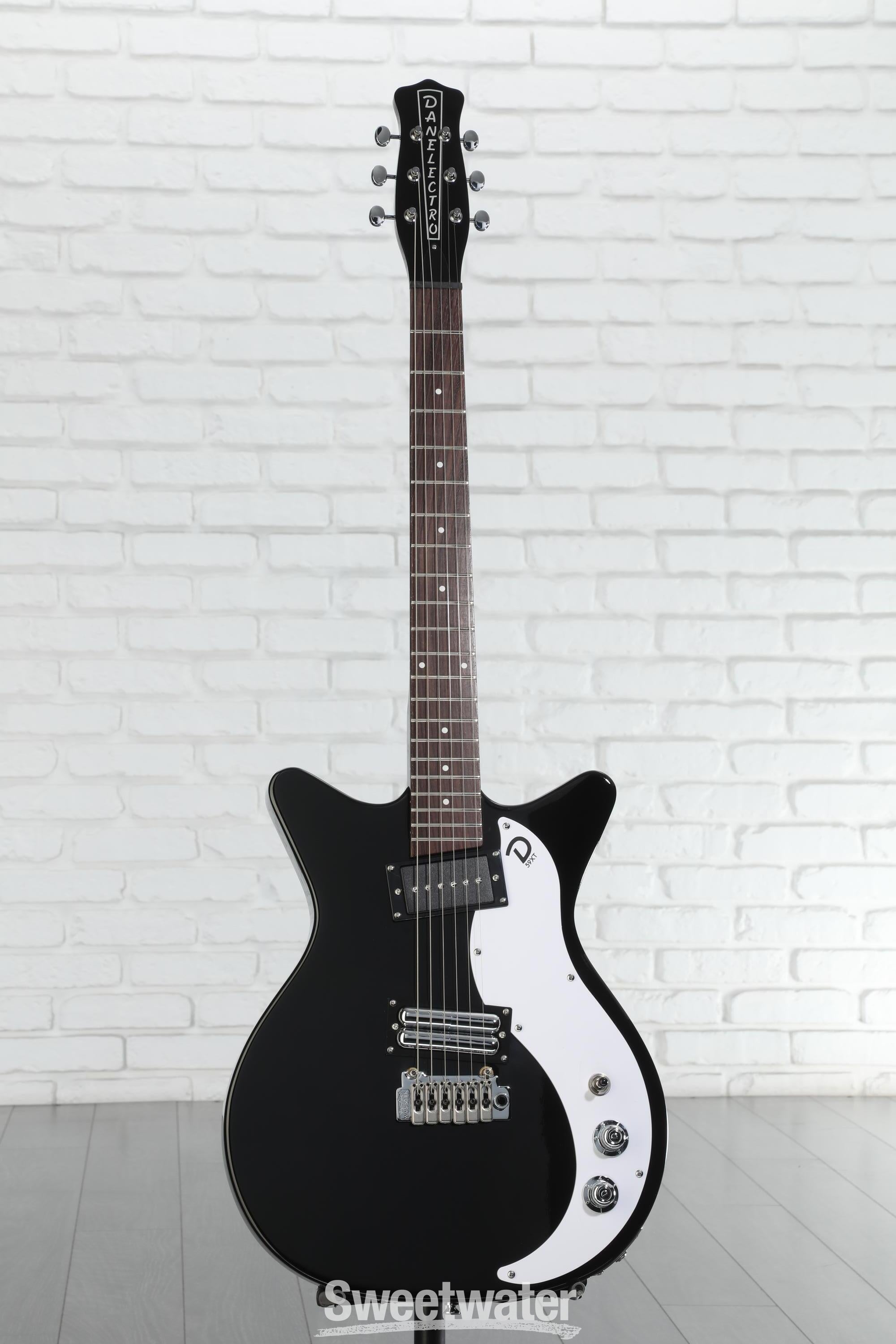 Danelectro 59XT Electric Guitar - Black | Sweetwater