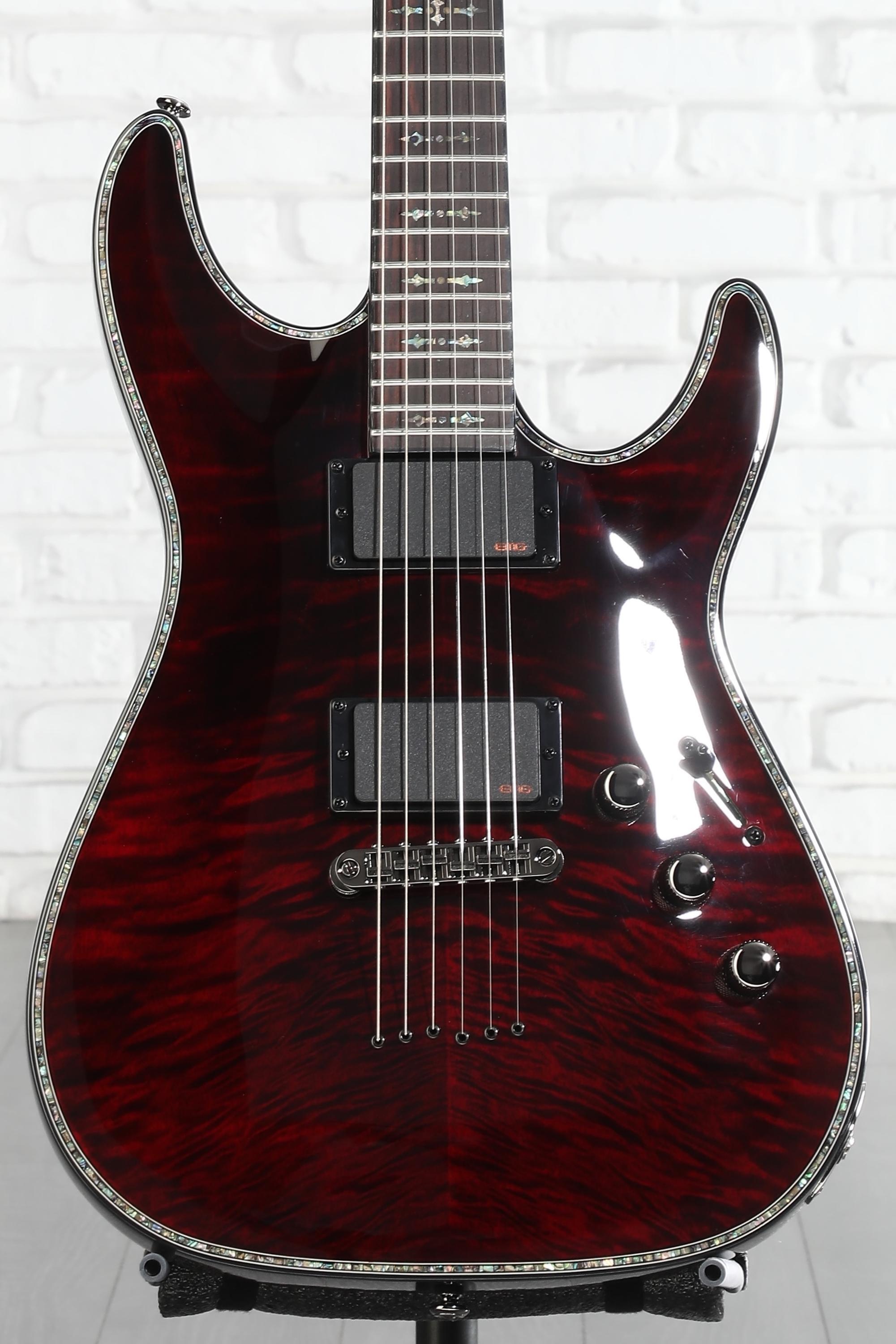 Schecter Hellraiser C-1 Electric Guitar - Black Cherry | Sweetwater