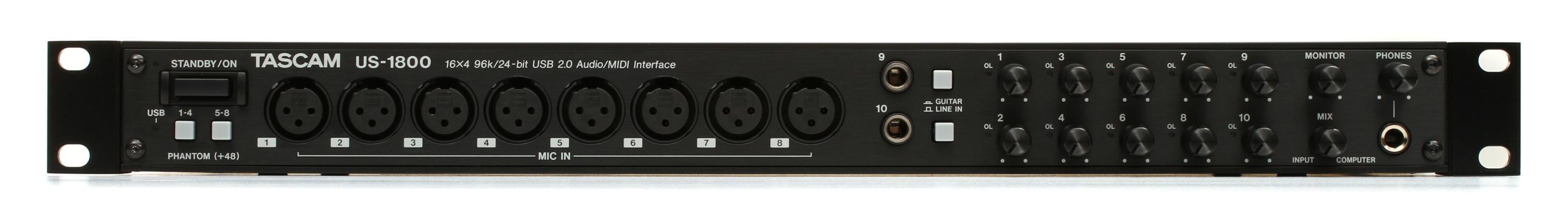 TASCAM US-1800 | Sweetwater