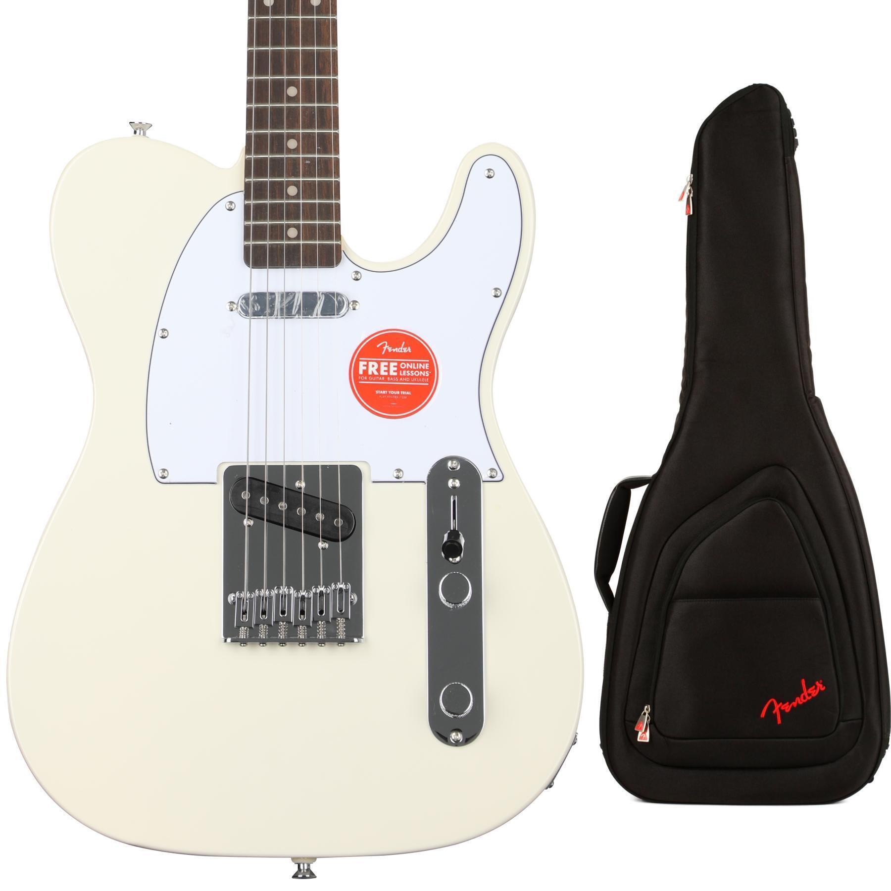 Squier Affinity Series Telecaster Electric Guitar with Gig Bag 
