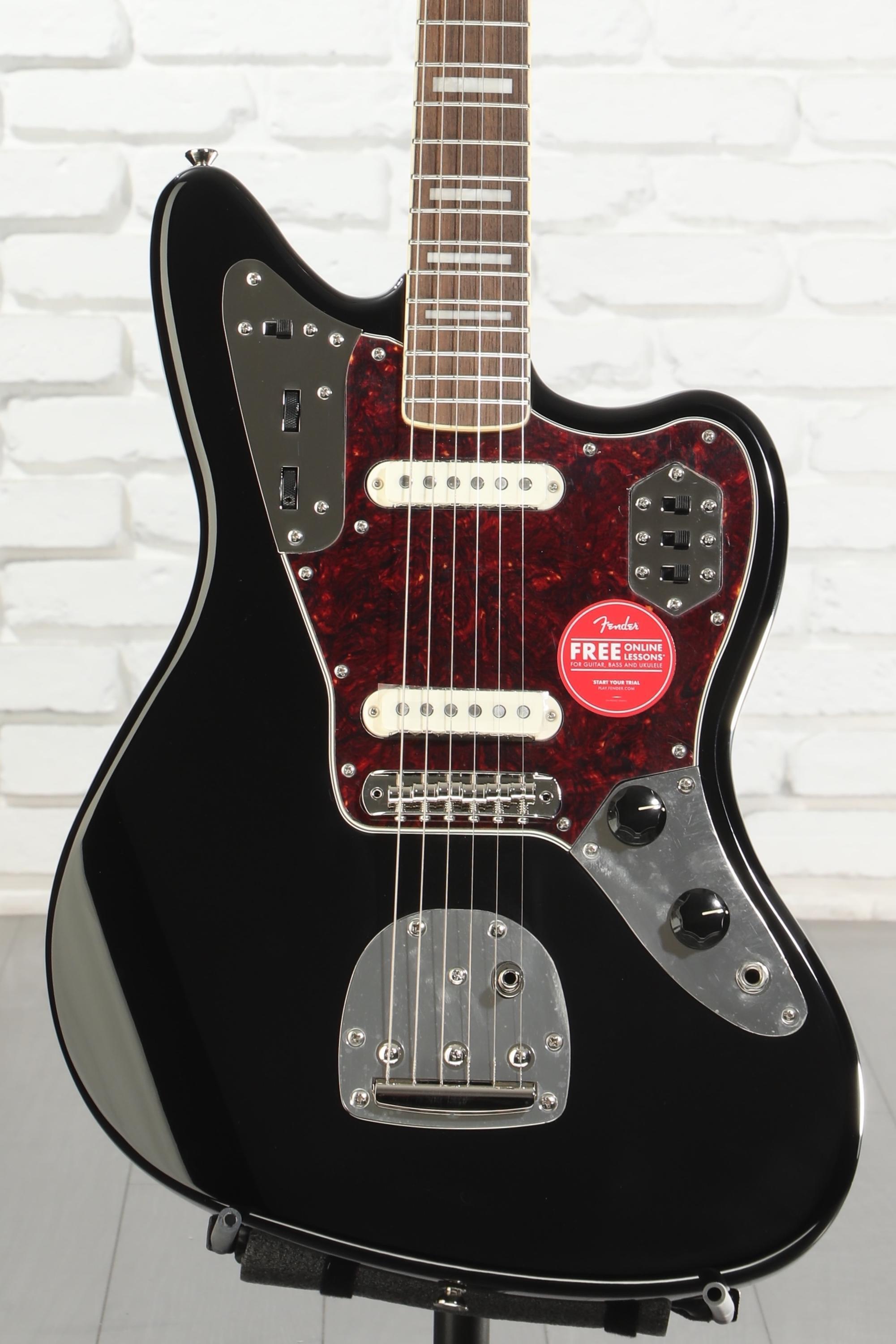 Squier Classic Vibe '70s Jaguar - Black | Sweetwater