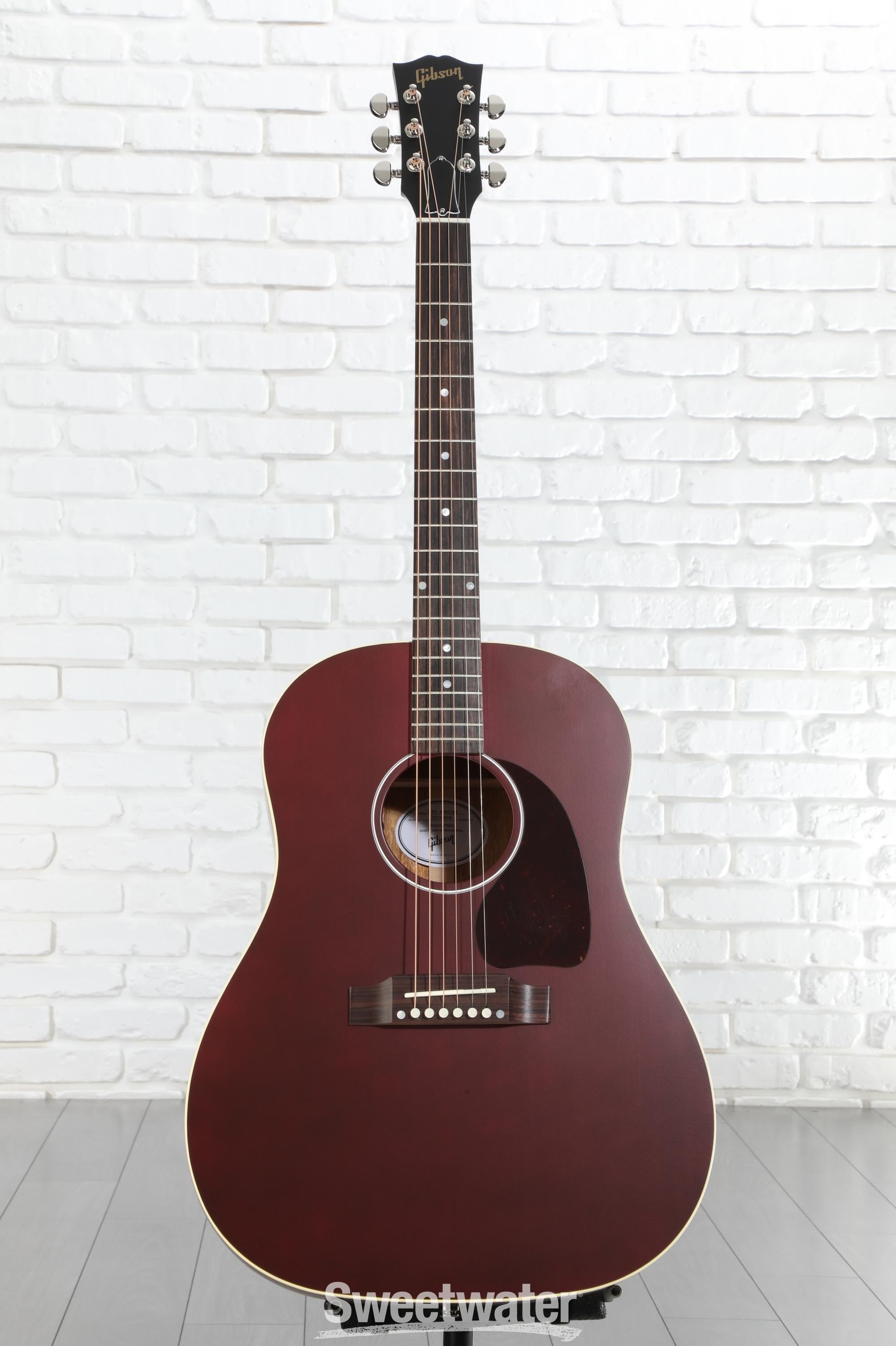 Gibson Acoustic J-45 Special Acoustic-electric Guitar - Wine Red