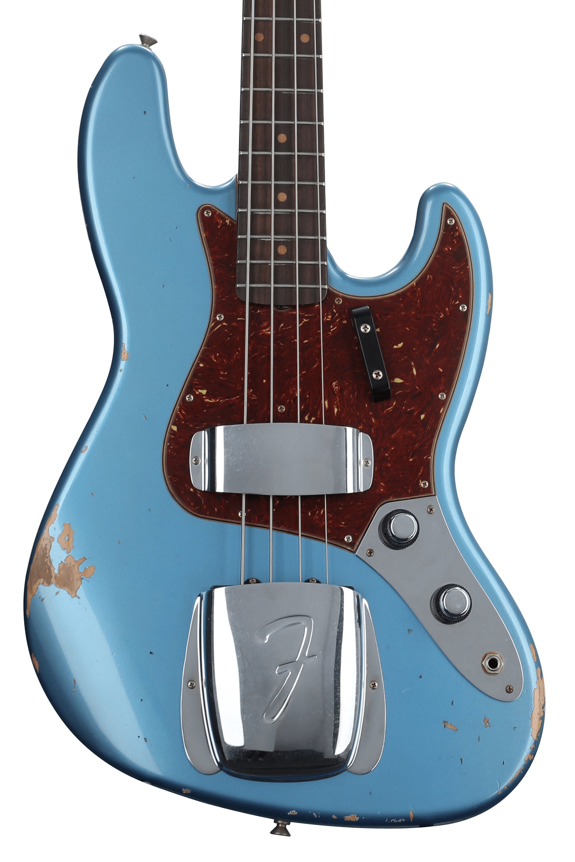 Fender Custom Shop Limited-edition '60 Jazz Bass Relic - Aged Lake