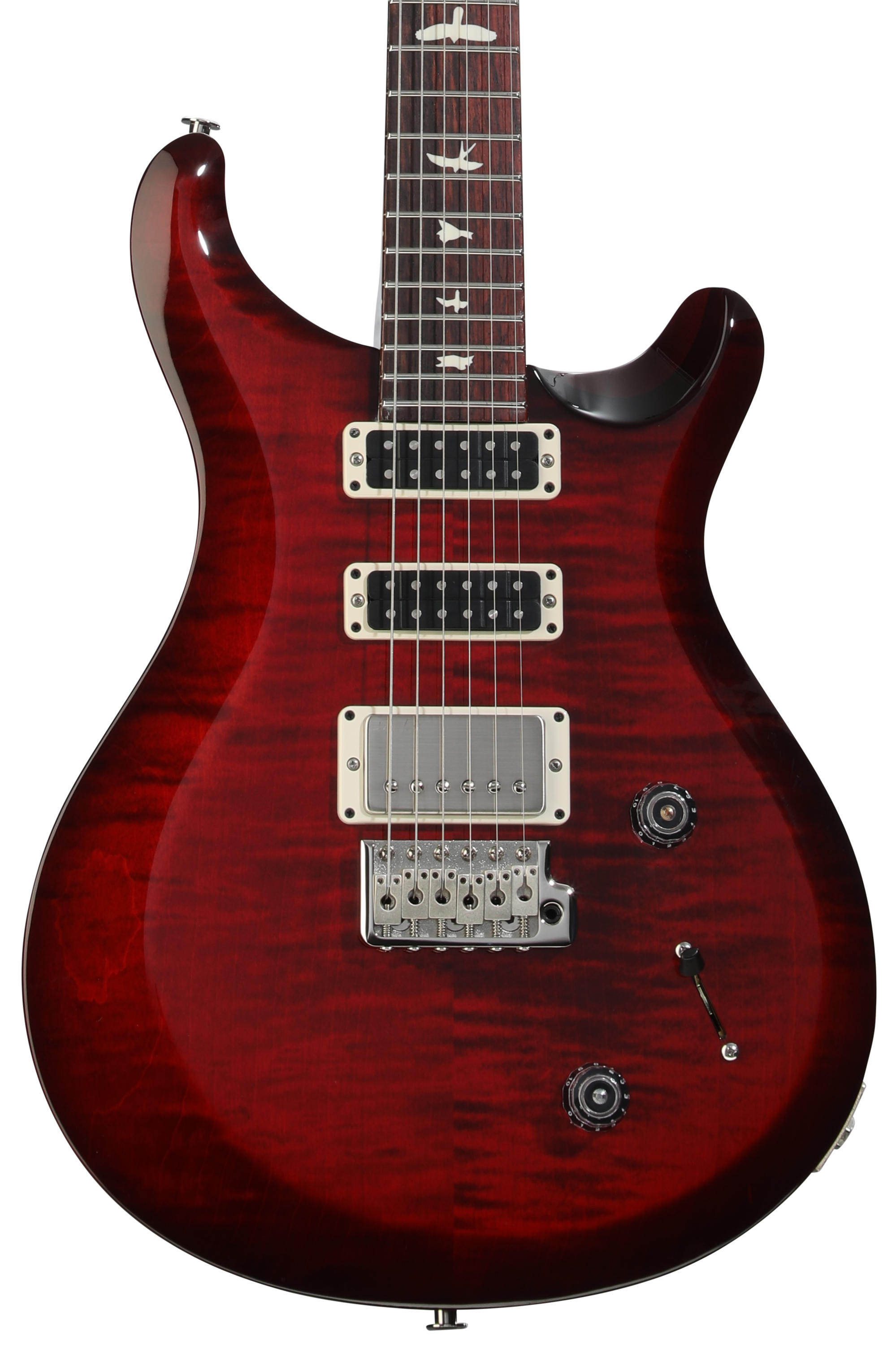 PRS S2 エレキギター PRS S2 Studio Electric Guitar - Fire Red Burst | Sweetwater