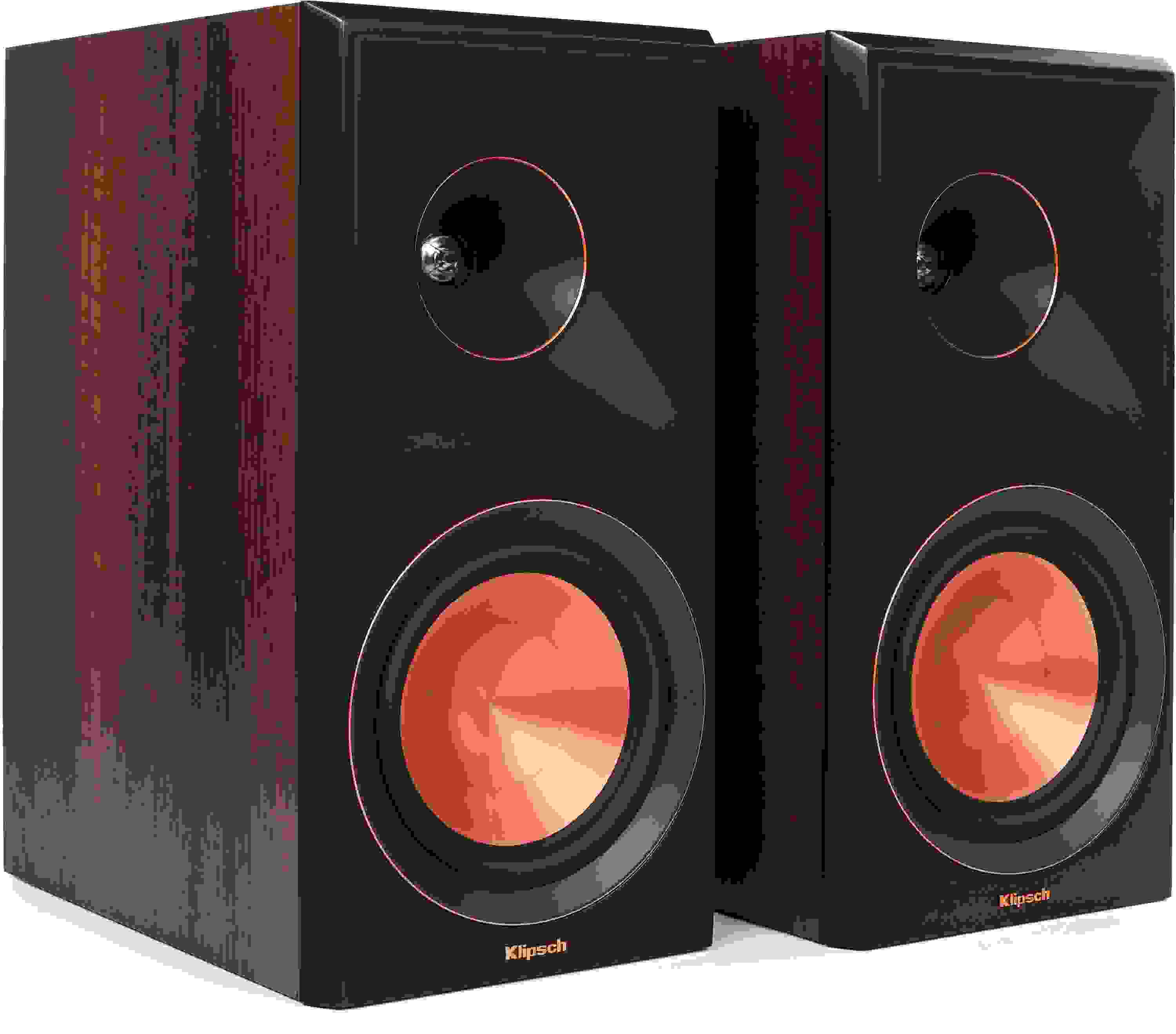 Klipsch RP-600M II Passive Bookshelf Speaker Pair - Walnut