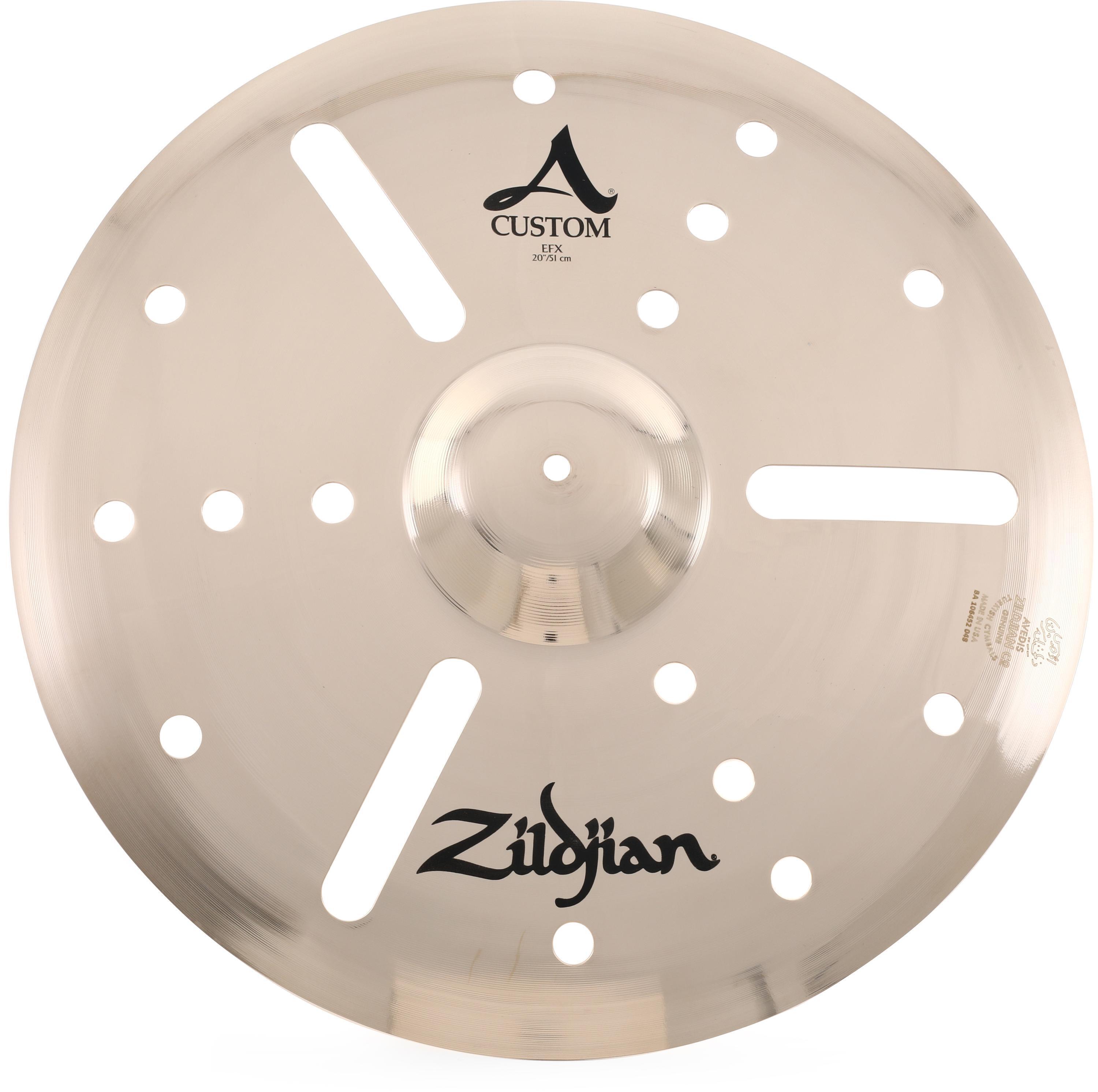 Zildjian 20 inch A Custom EFX Crash Cymbal | Sweetwater