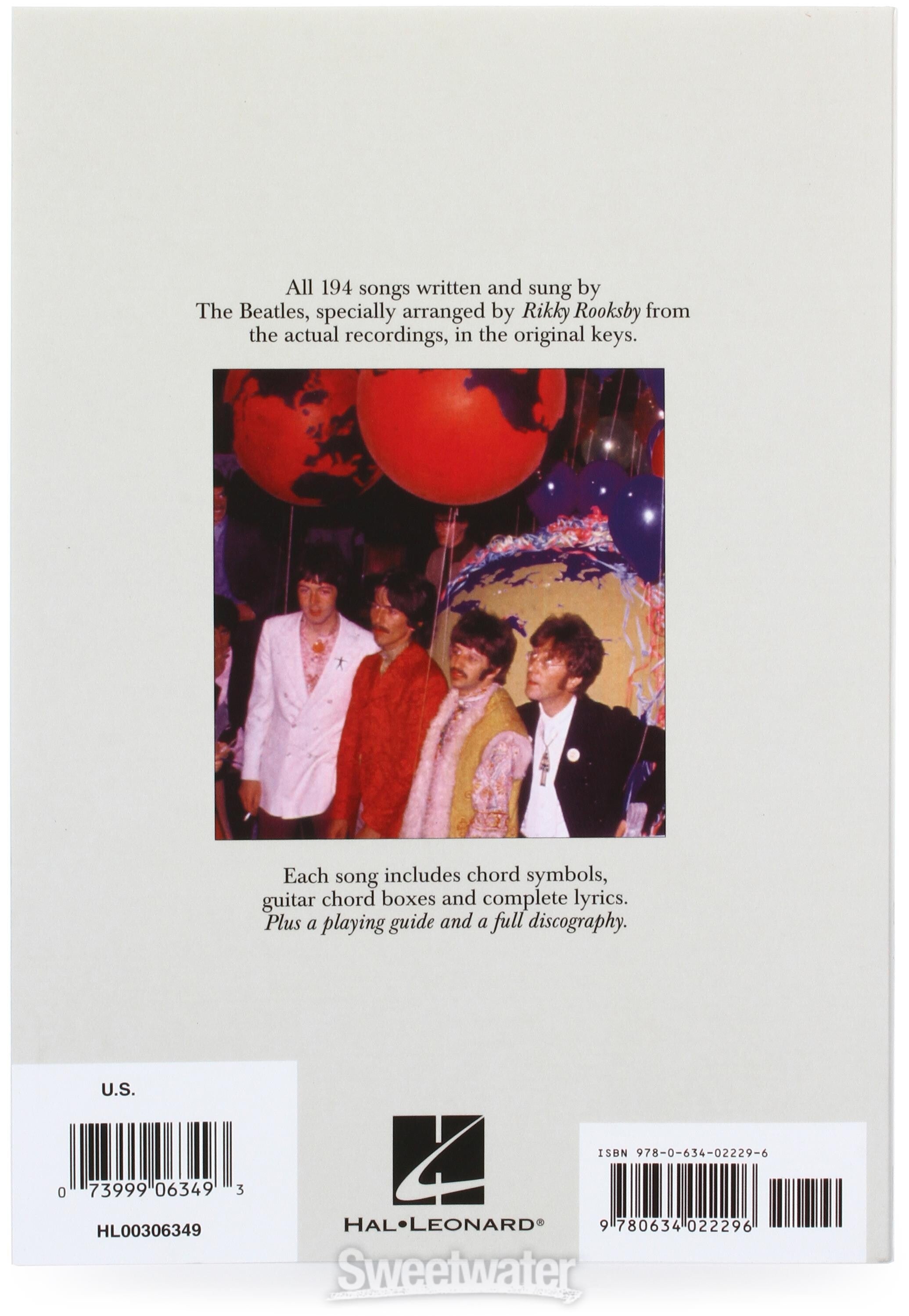 Hal Leonard The Beatles Complete Chord Songbook | Sweetwater