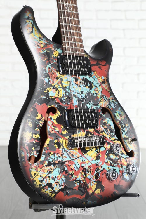 PRS SE Ed Sheeran Hollowbody I Piezo Baritone Electric Guitar - Cosmic Splash