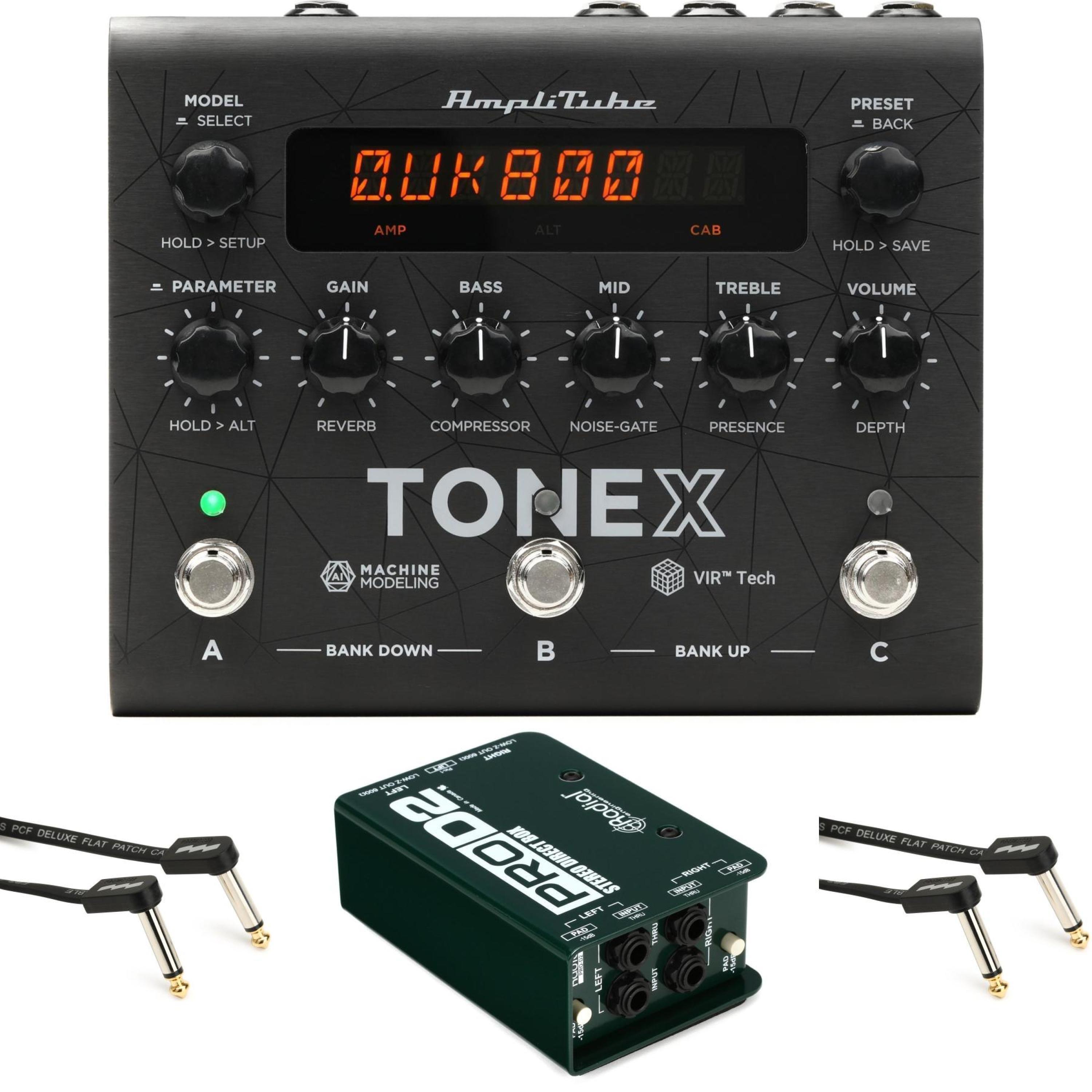 IK Multimedia TONEX Pedal Amplifier/Cabinet/Pedal Modeler with 