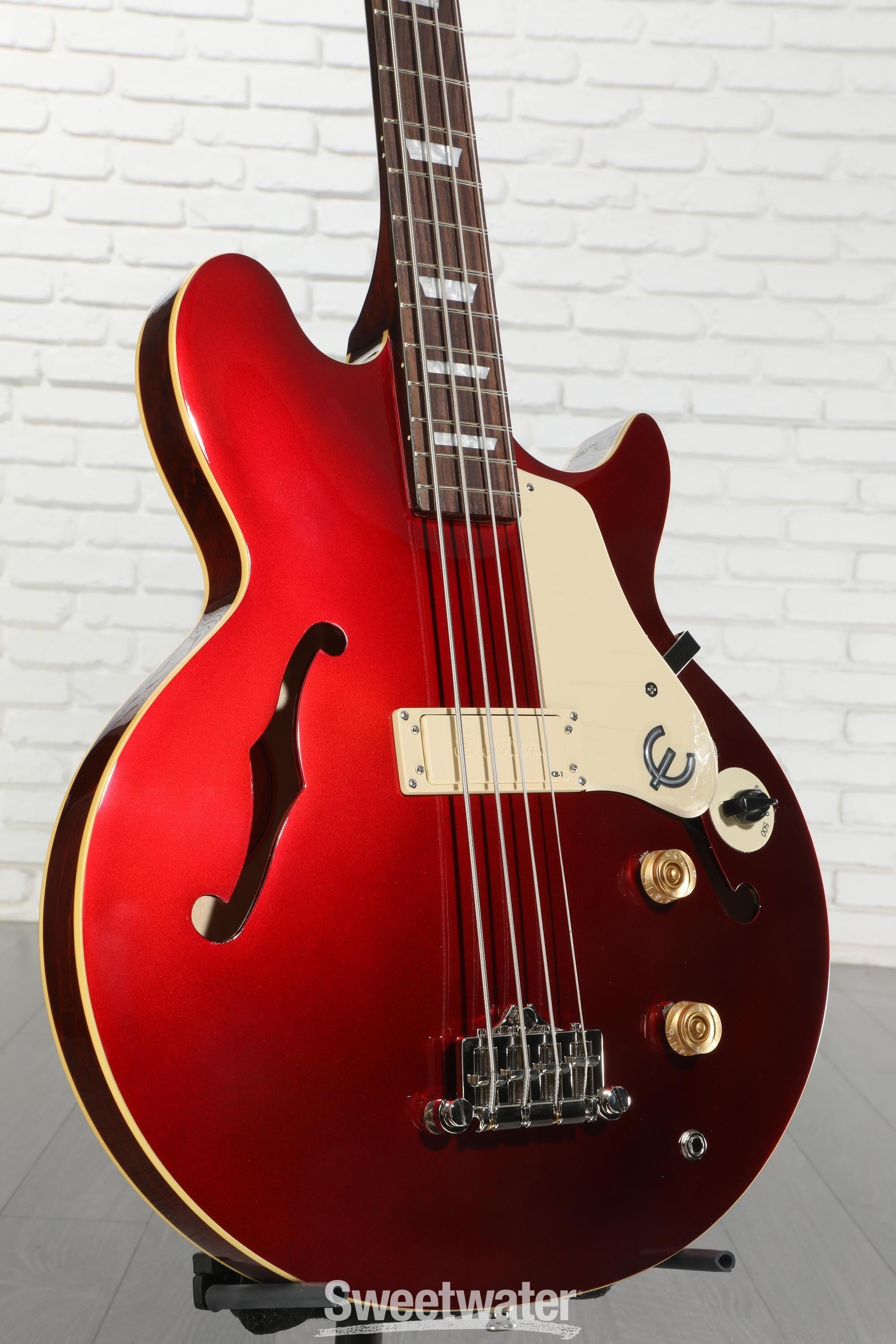 Epiphone Jack Casady Signature Bass - Sparkling Burgundy | Sweetwater