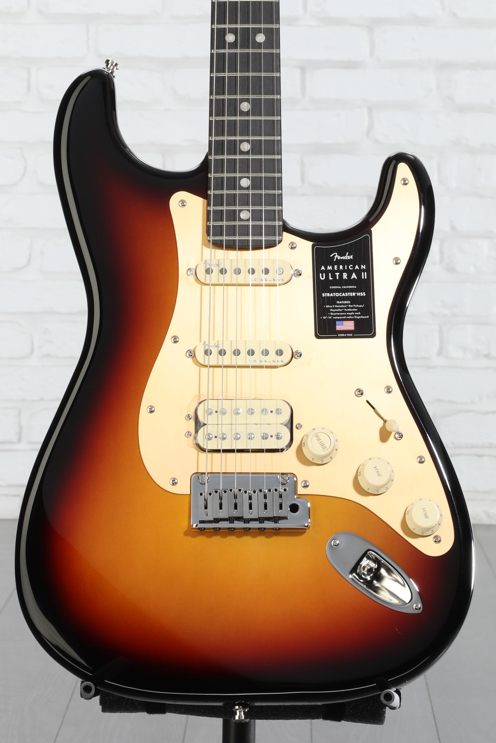 Fender American Ultra II Stratocaster HSS Electric Guitar