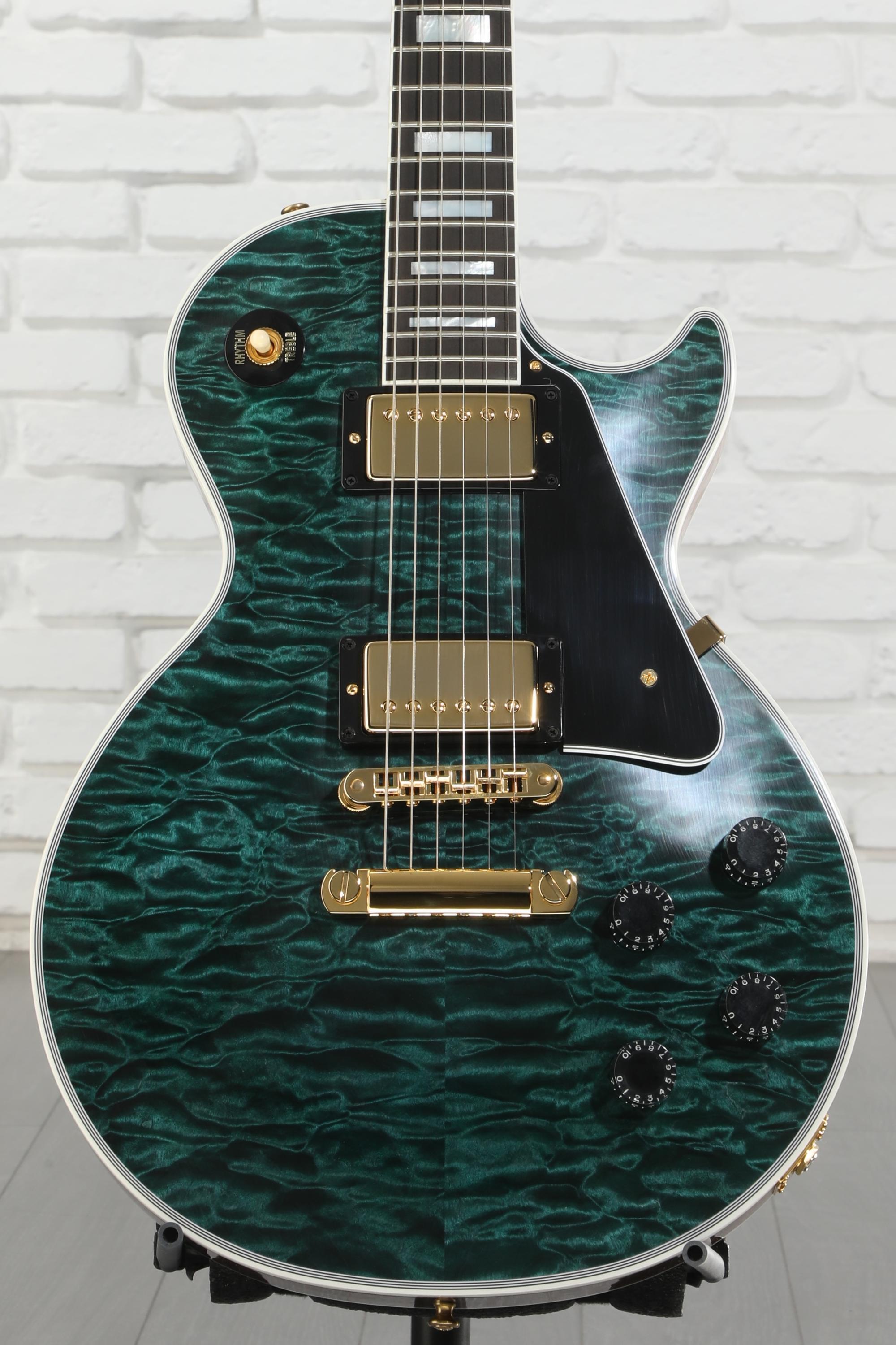 Gibson Custom Dealer Select Les Paul Custom 7A Quilt Top Electric