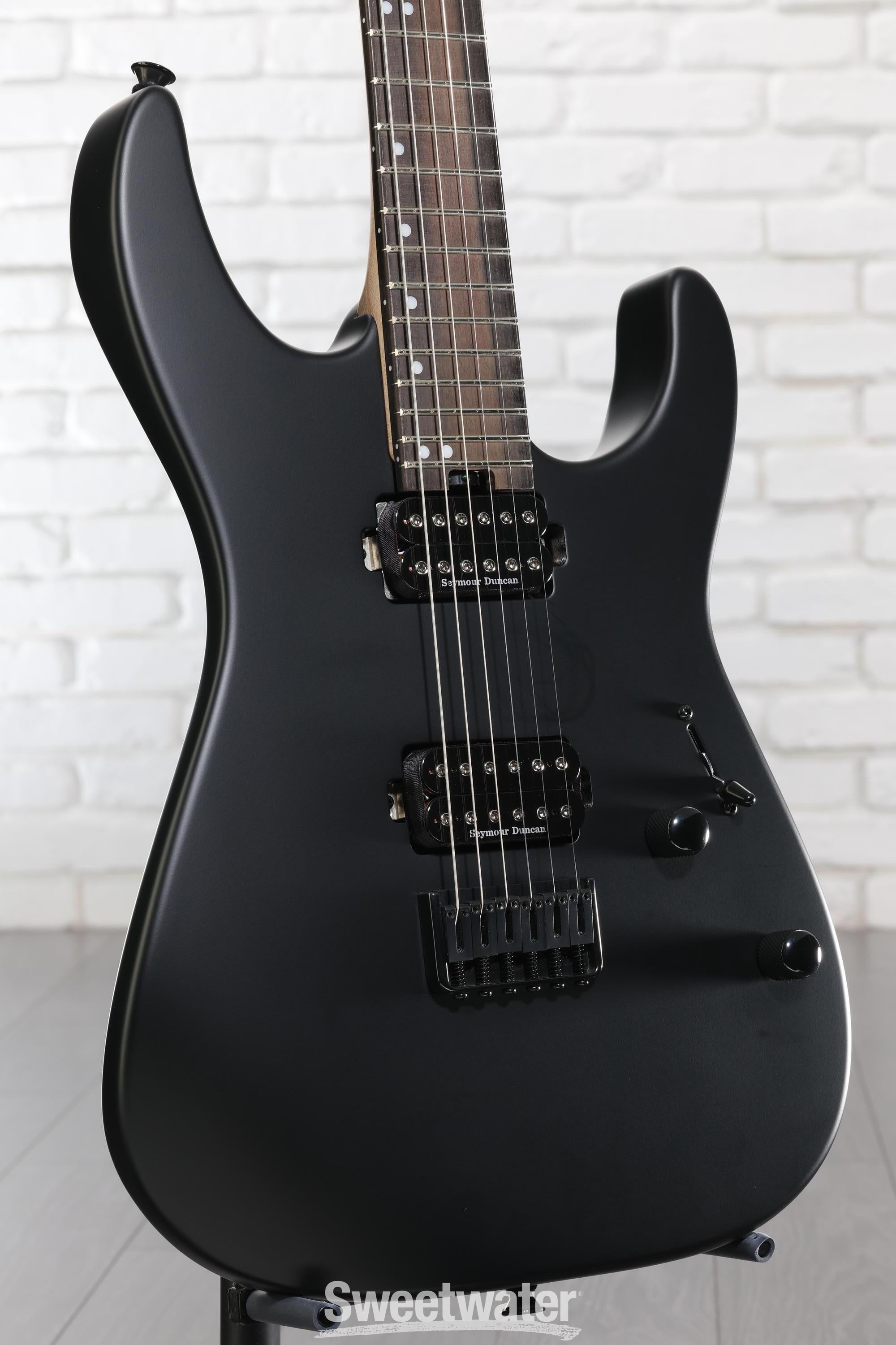 Charvel Pro-Mod DK24 HH HT Electric Guitar - Satin Black | Sweetwater