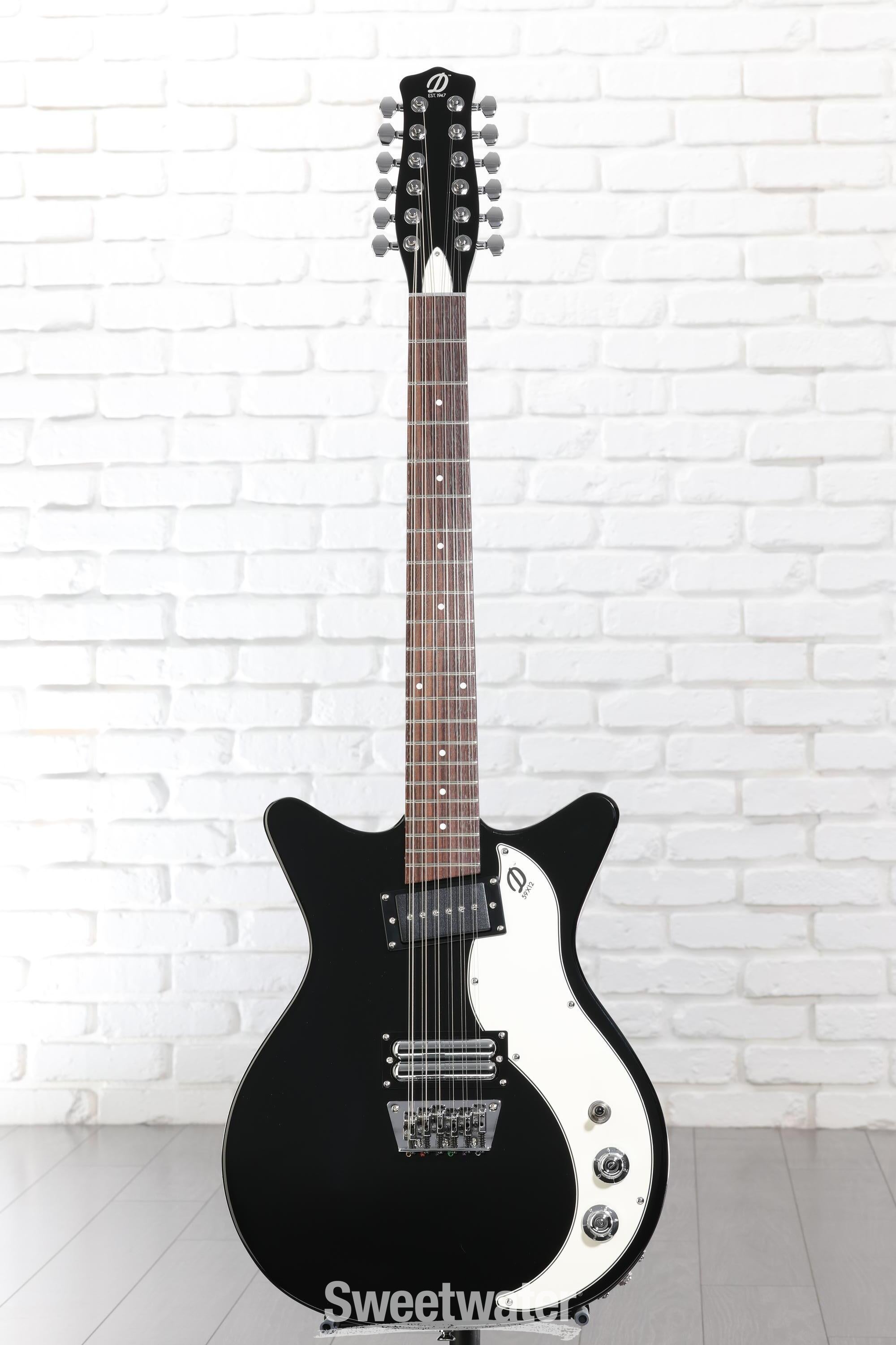 Danelectro 59X12 12-string Electric Guitar - Black | Sweetwater