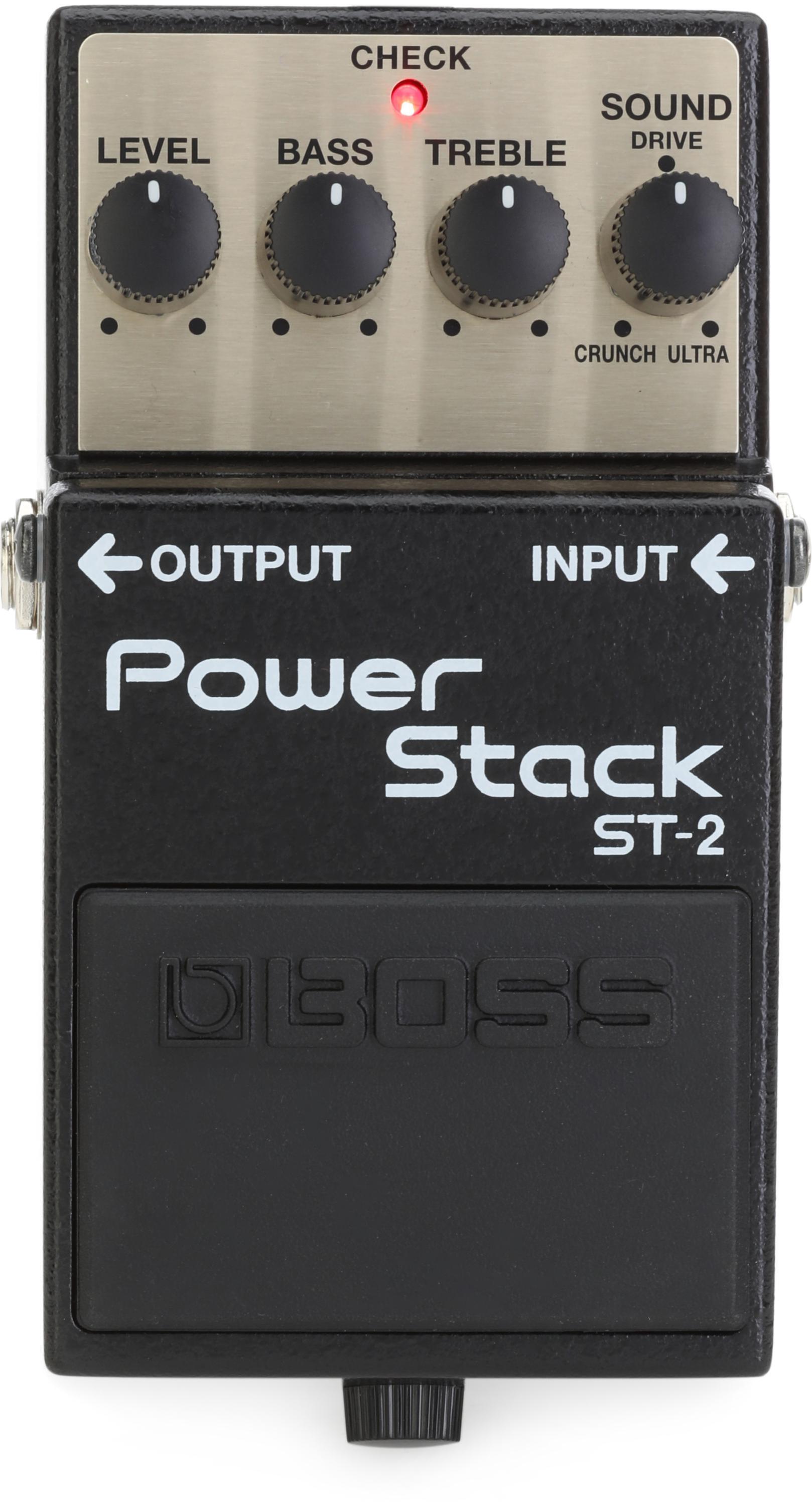 Boss ST-2 Power Stack Overdrive Pedal | Sweetwater