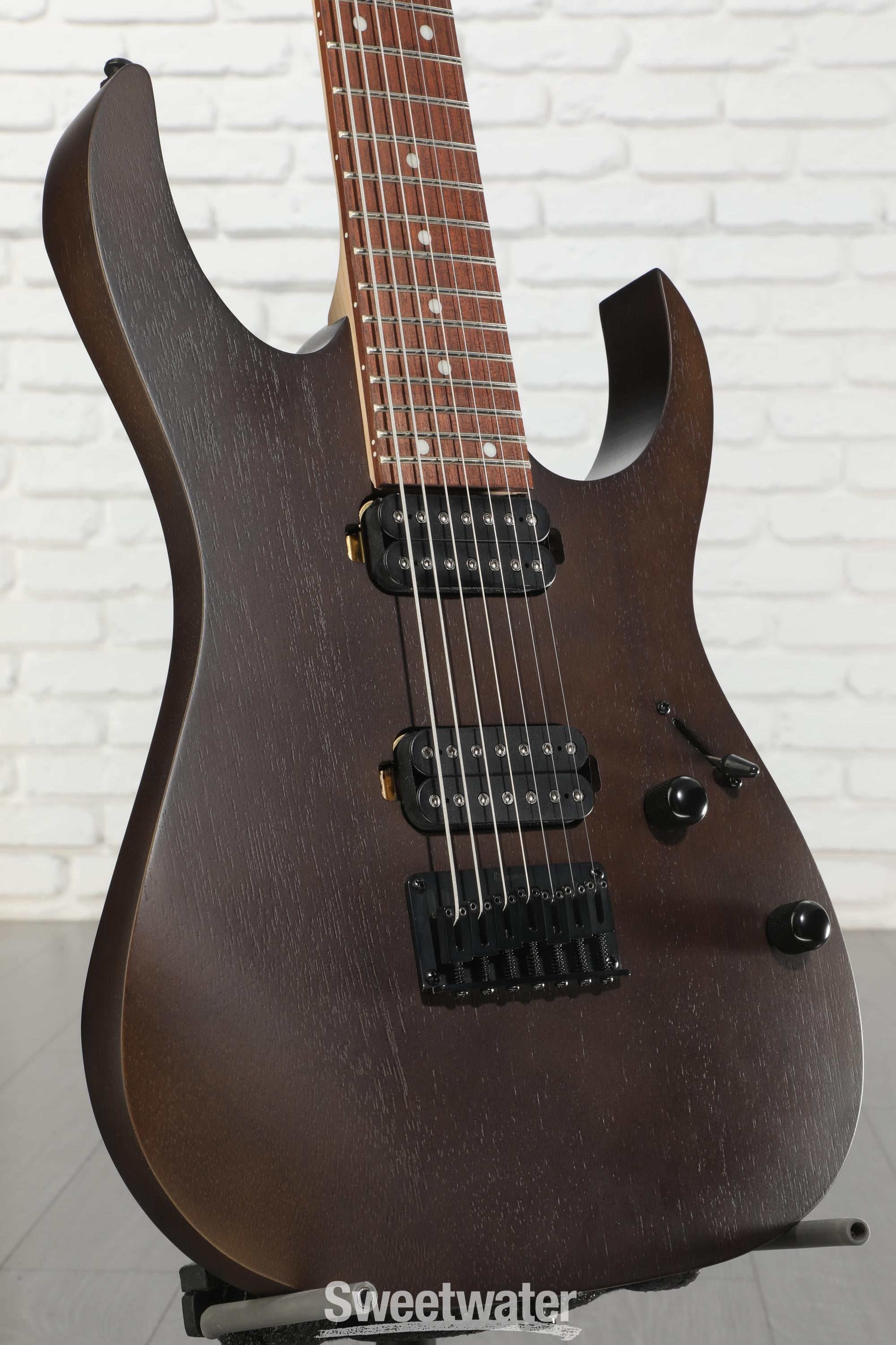 Ibanez RG7421 7-string Electric Guitar - Walnut Flat | Sweetwater