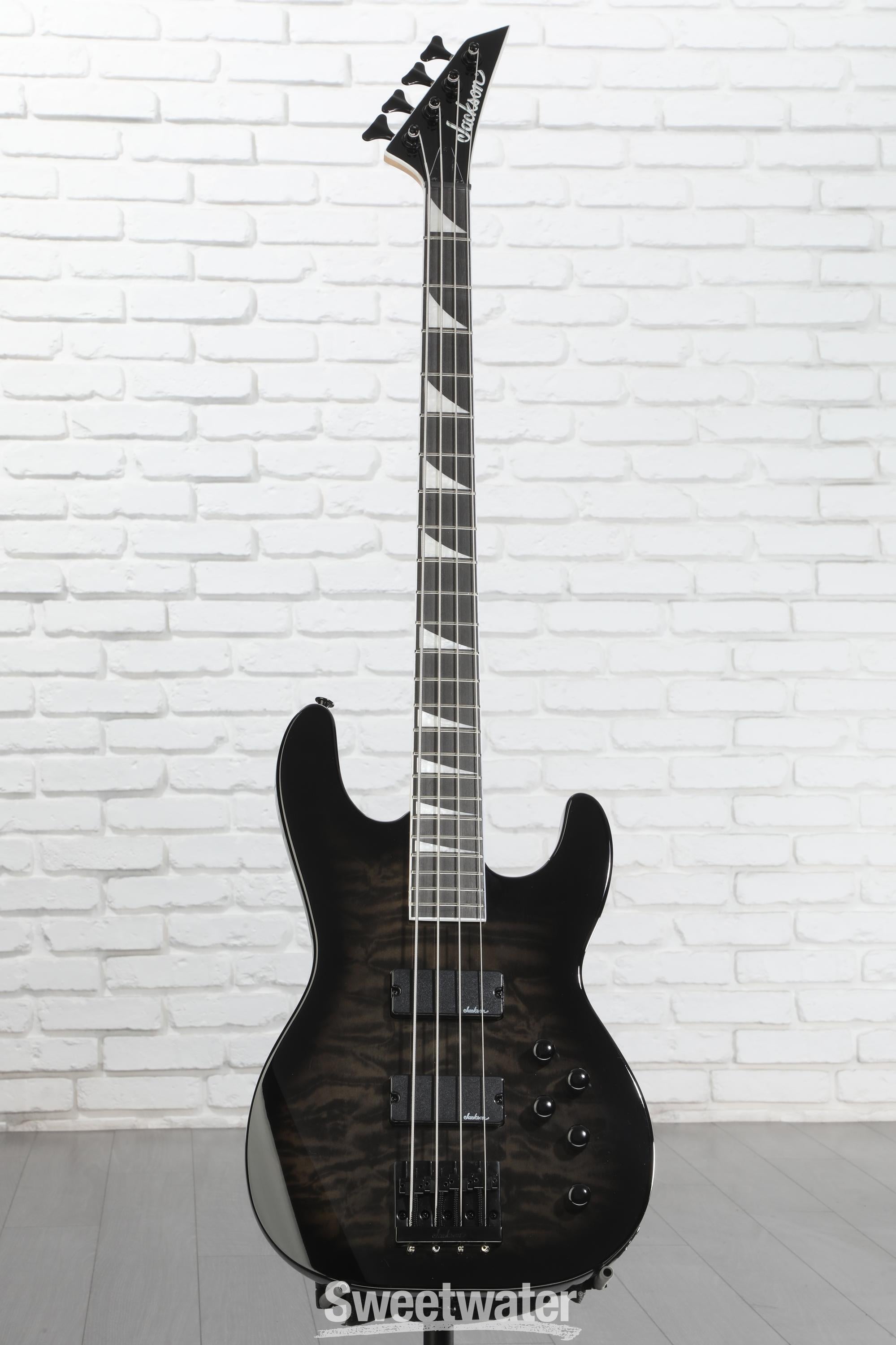 Jackson Concert Bass JS3Q - Transparent Black