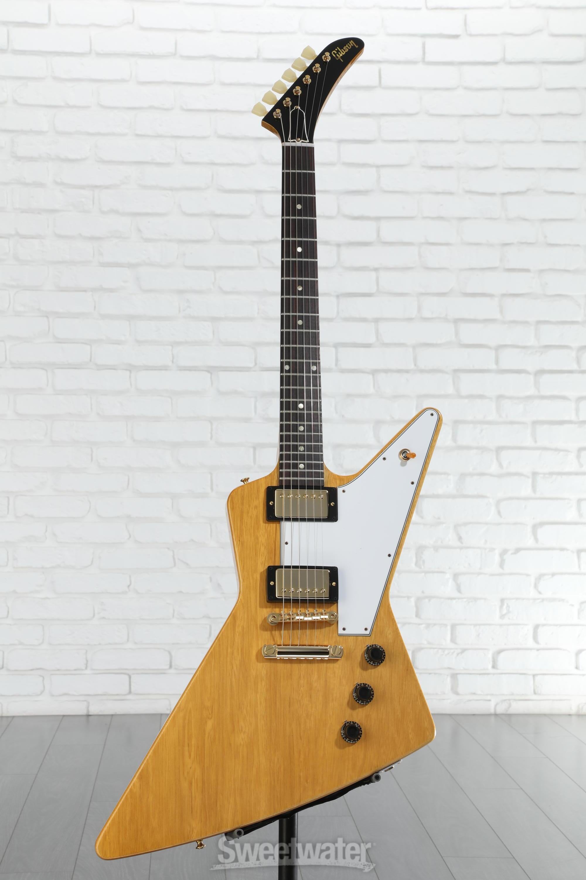 Gibson custom shop 58’EXPLORER Gibson Custom '58 Explorer Flame Top LTD - Washed Cherry