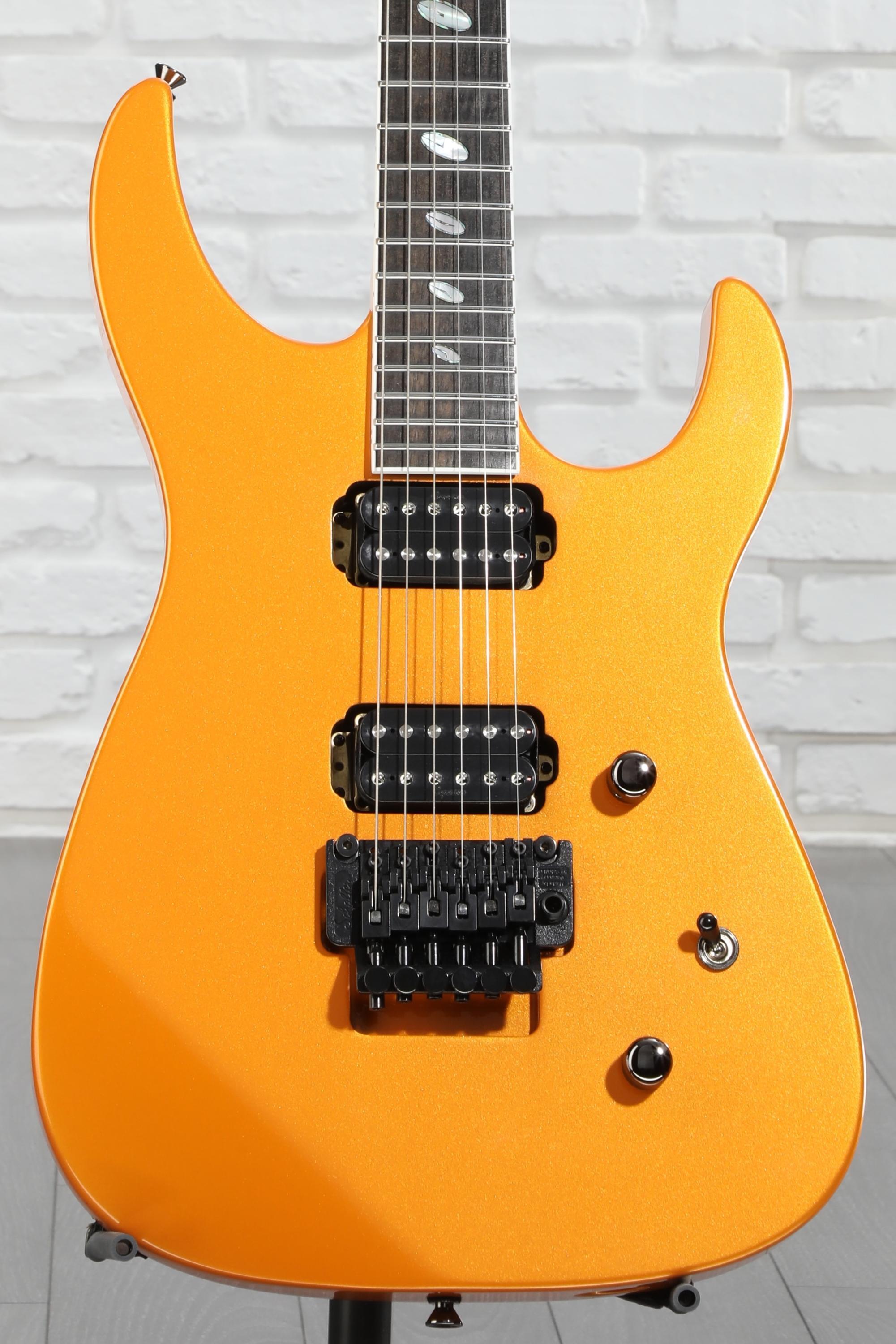 Caparison Guitars Dellinger II EF Electric Guitar - Tangerine