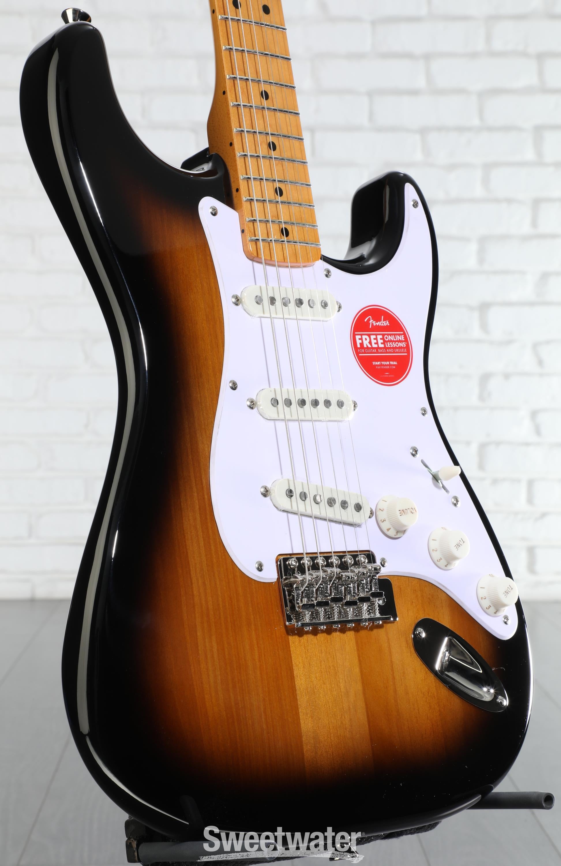Squier Classic Vibe '50s Stratocaster - 2-Color Sunburst | Sweetwater