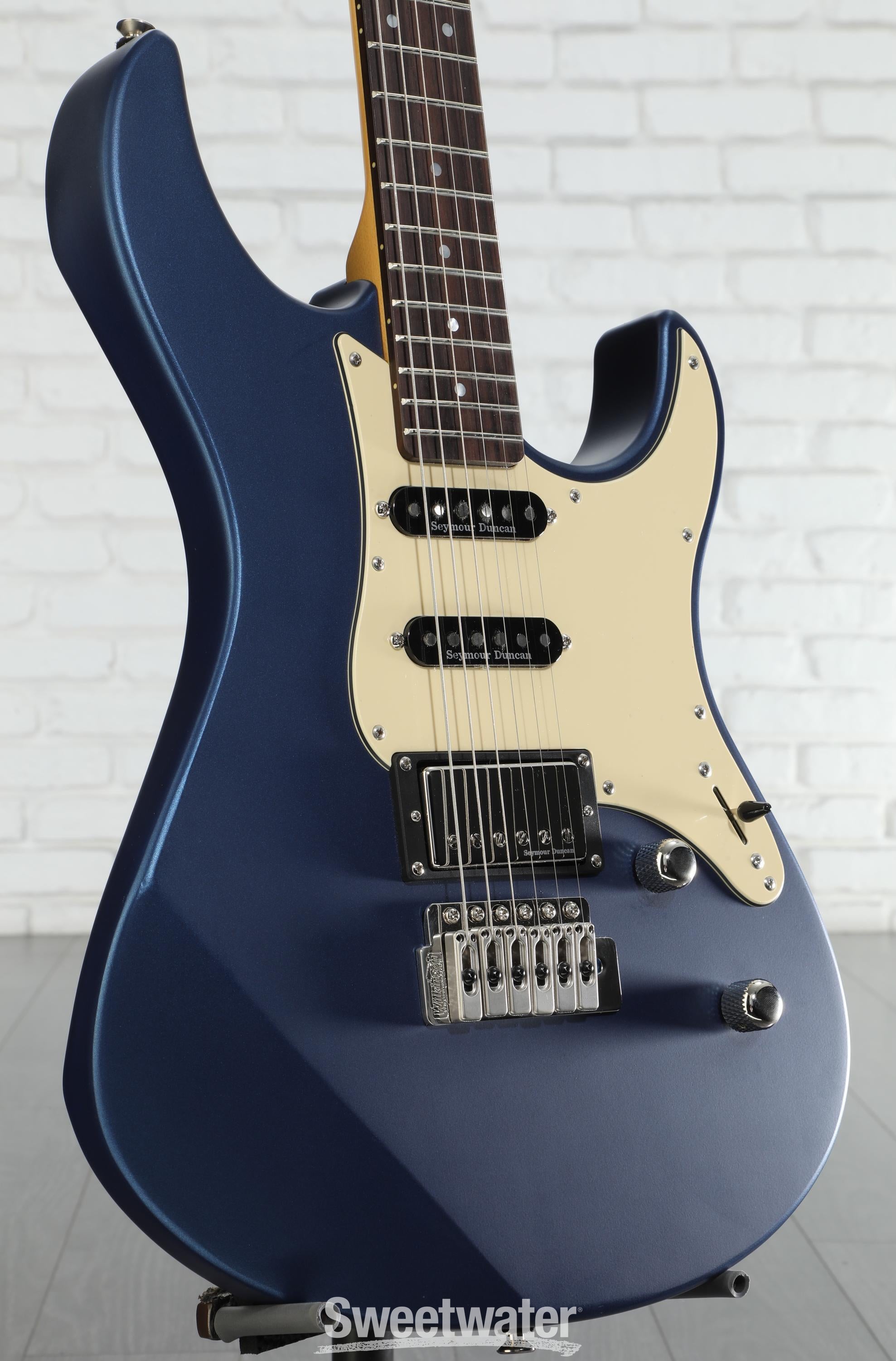 YAMAHA パシフィカ612VllX Yamaha Pacifica PAC612VIIX Yellow Natural Satin | The Music Zoo