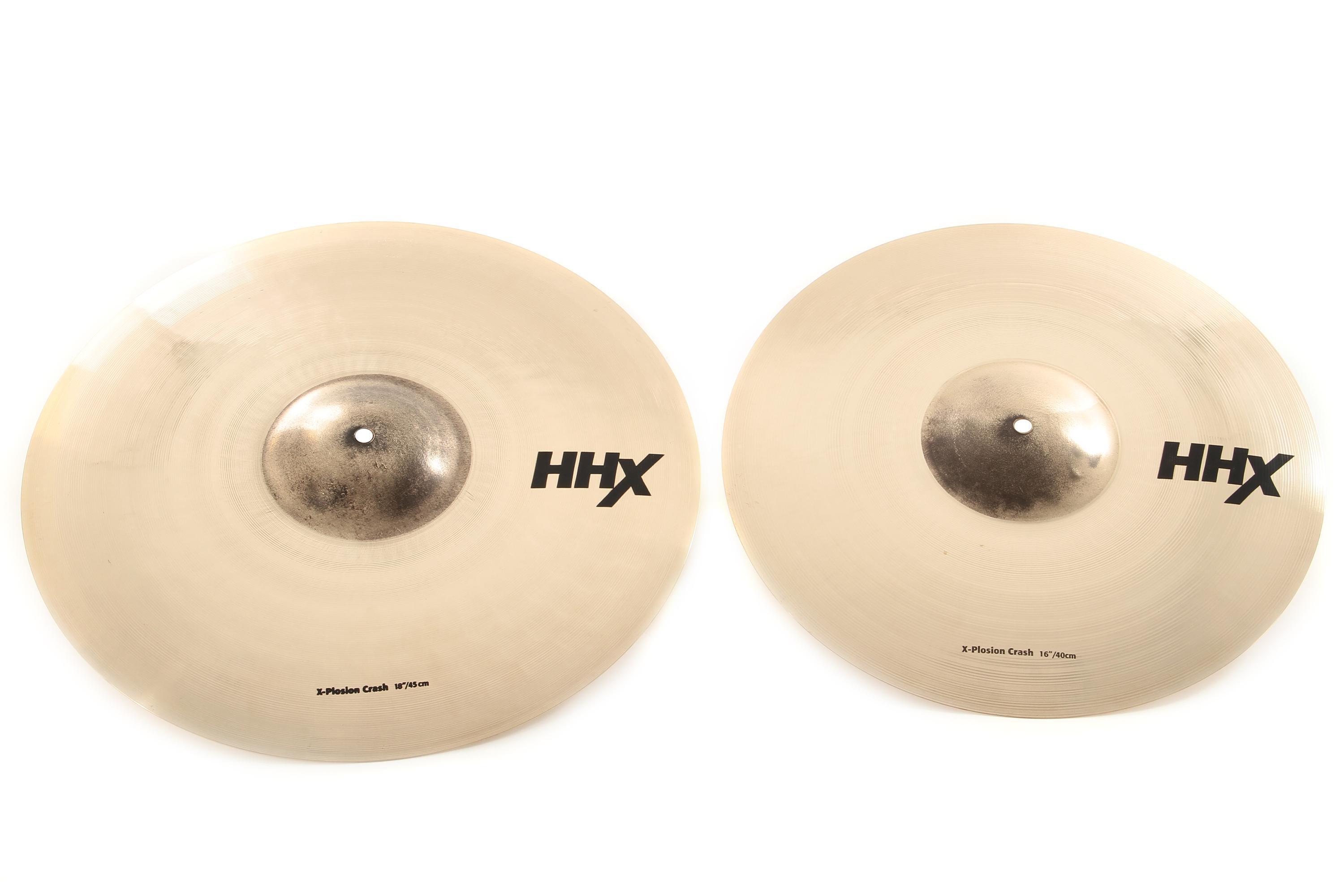 Sabian HHX X-Plosion Crash Pack 16