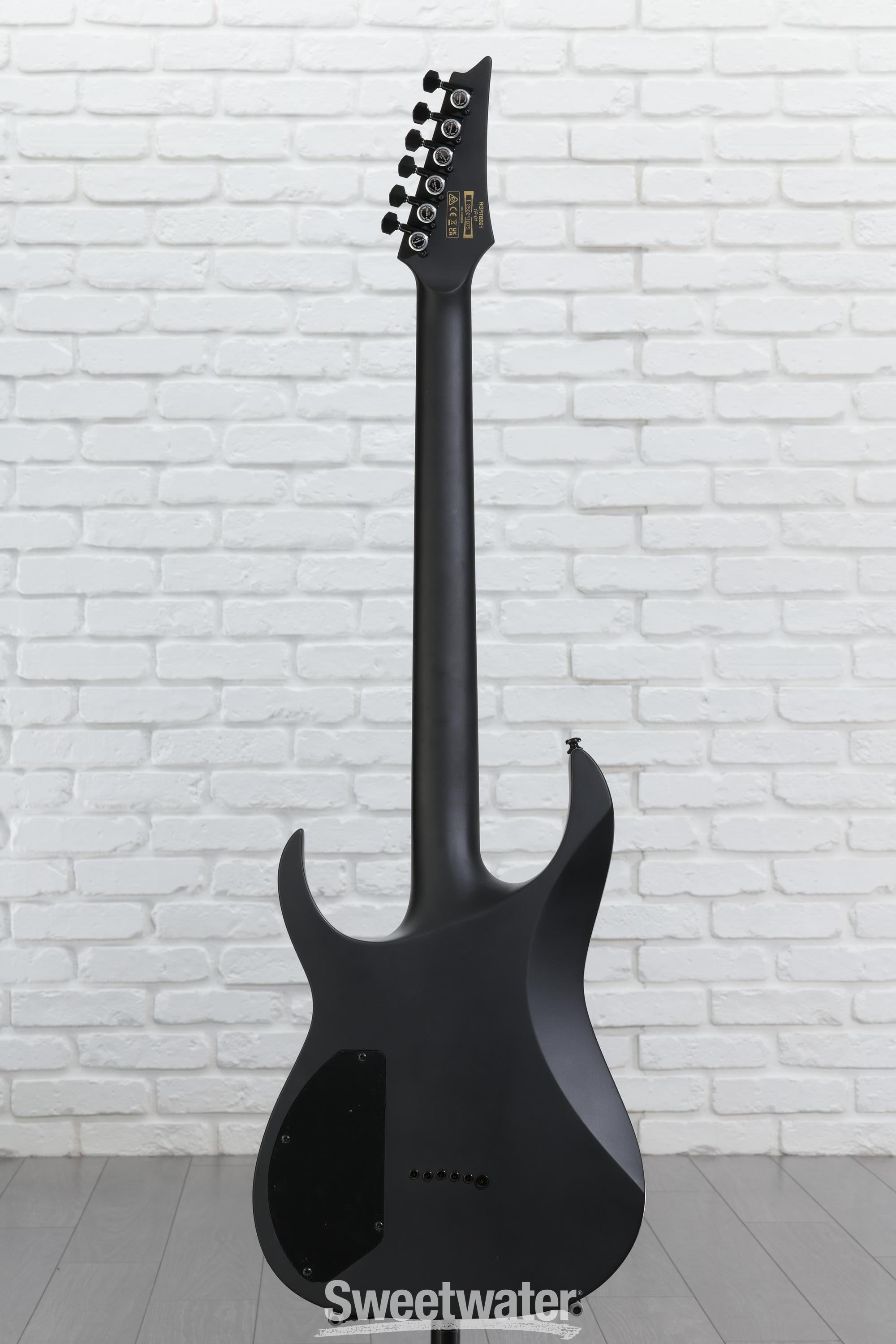 Ibanez Iron Label RG Baritone - Black Flat