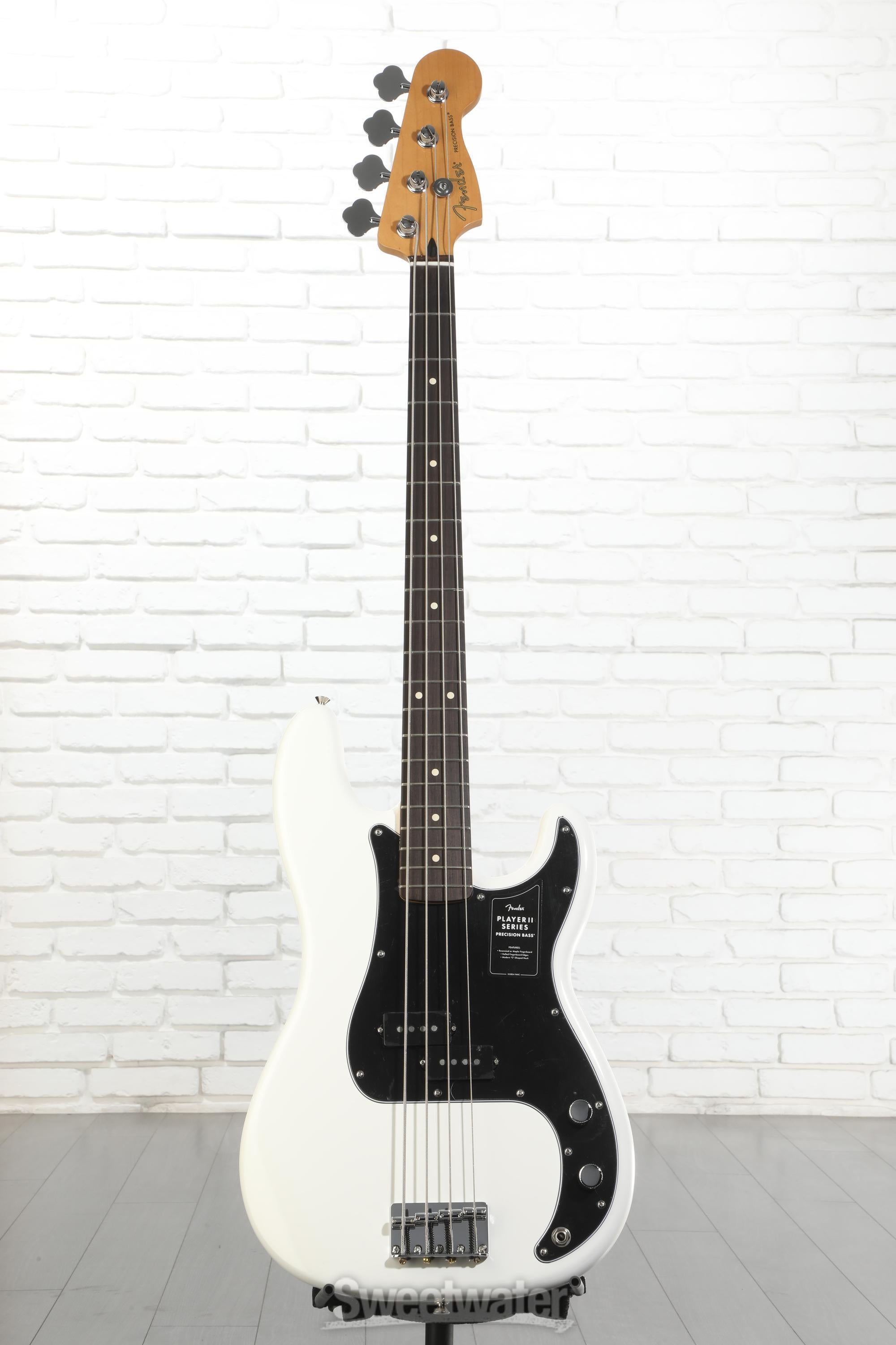 Fender Player II Precision Bass - Polar White | Sweetwater