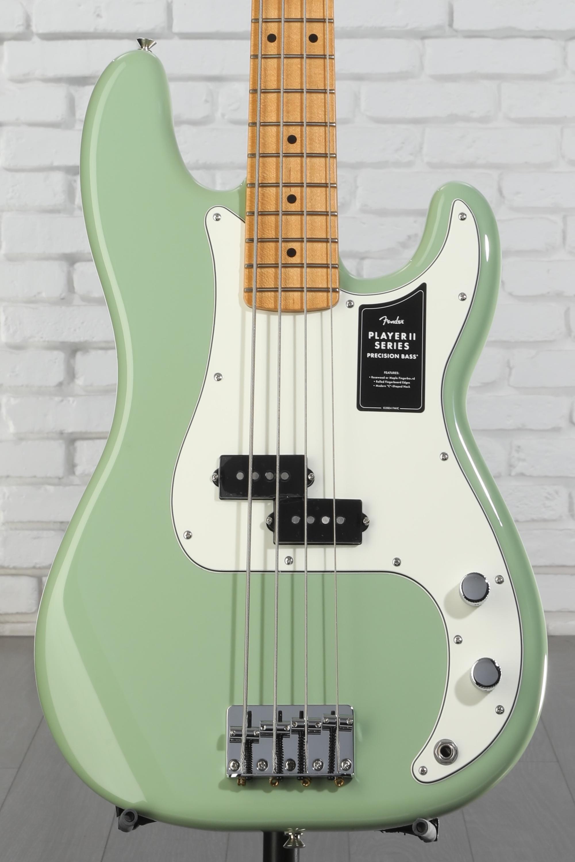 【最安値】Fender precision bass Player Fender Player II Precision Bass - Birch Green with Maple