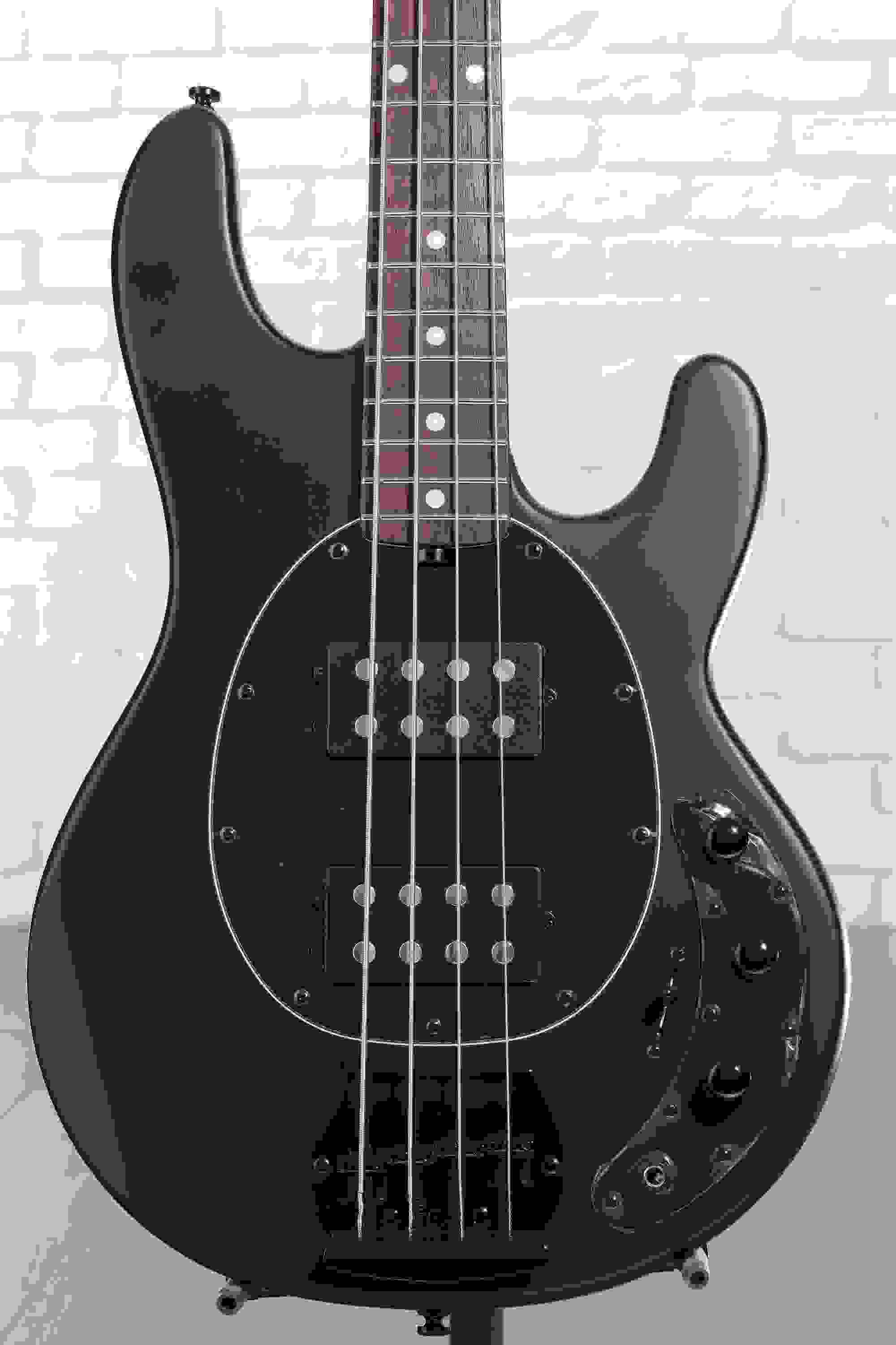 Sterling By Music Man StingRay RAY4HH Bass Guitar - Stealth Black