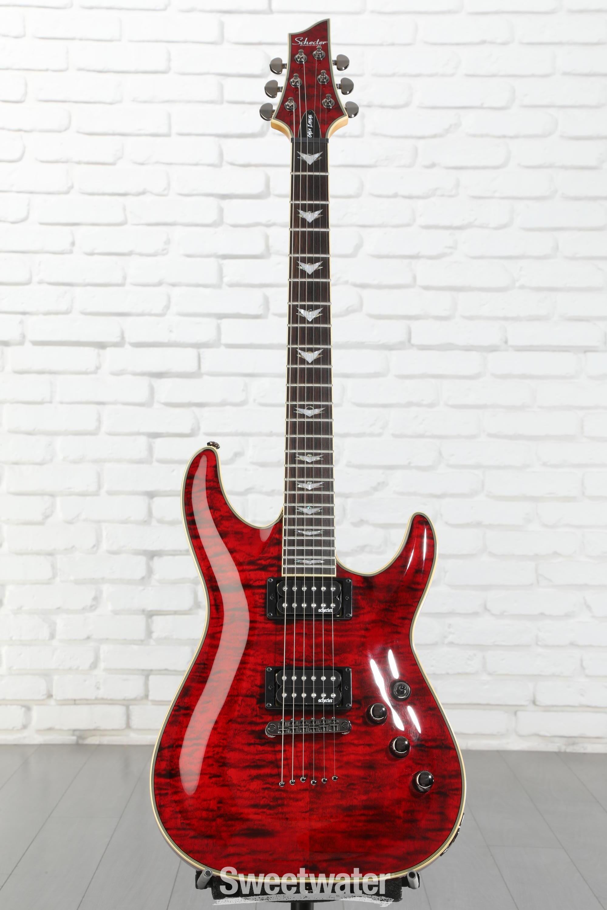 Schecter Omen Extreme-6 Electric Guitar - Black Cherry | Sweetwater