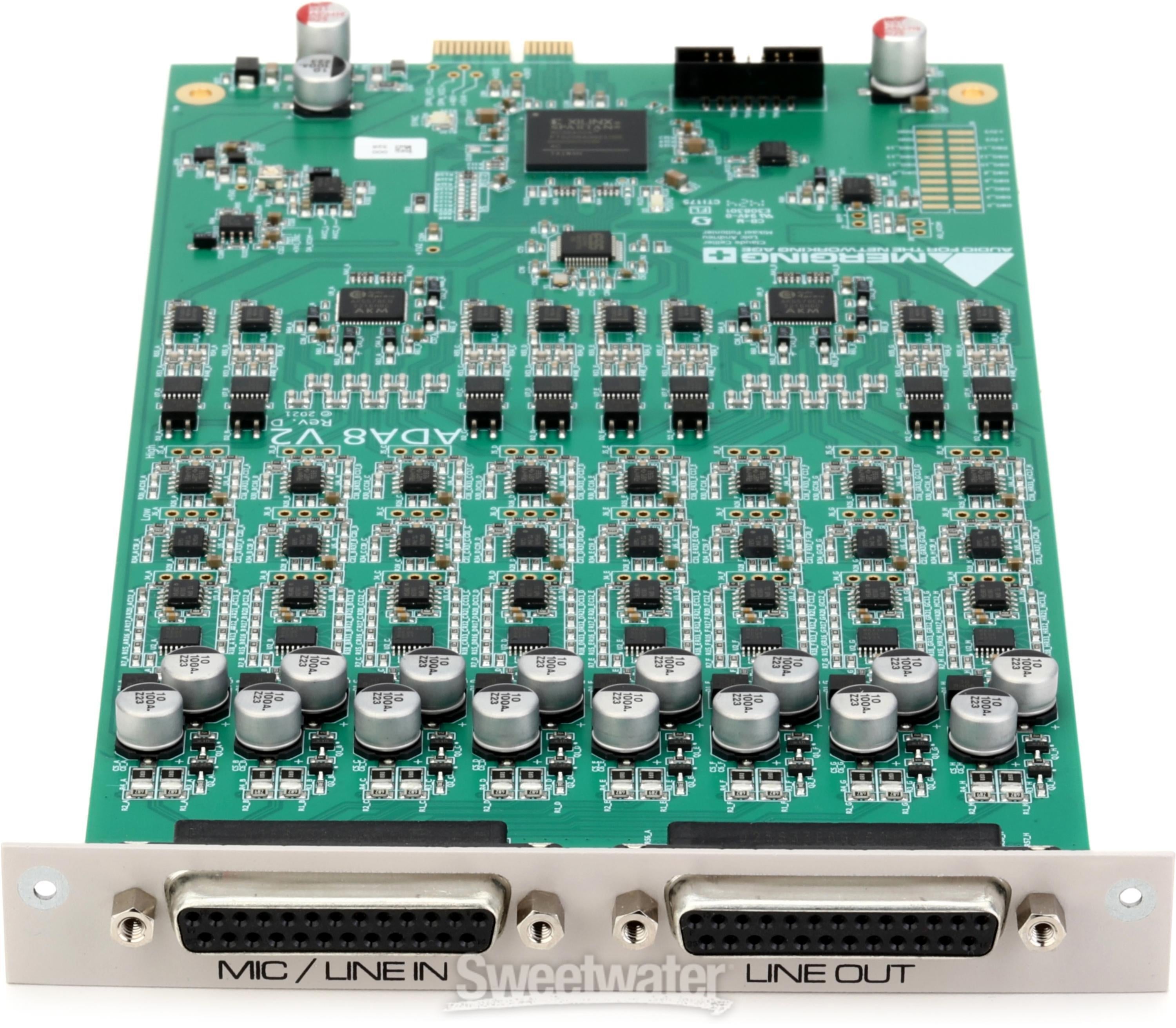 Merging Technologies ADA8P 8-channel Mic/Line I/O Extension Card