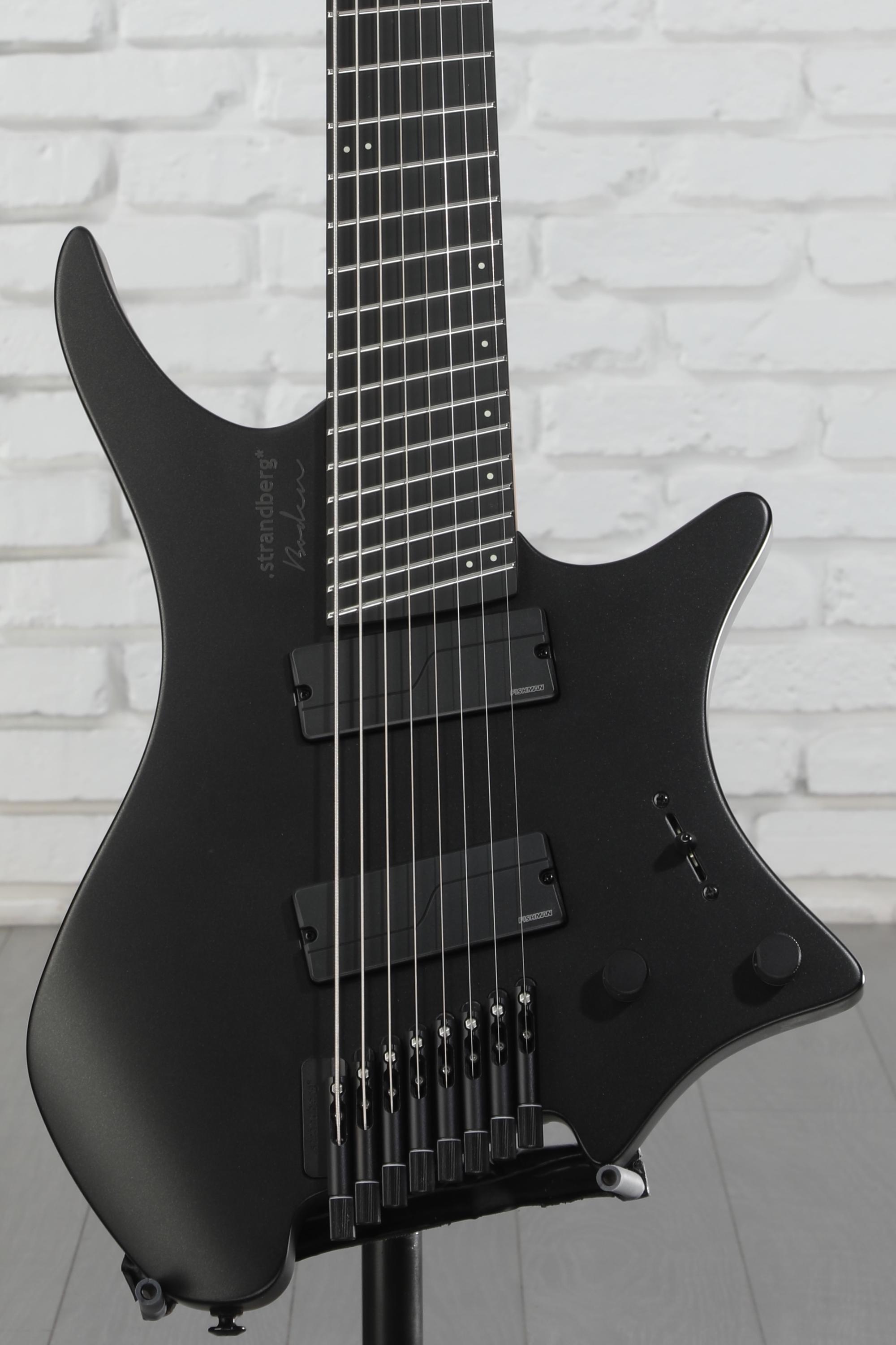Strandberg Boden Metal NX 8 Electric Guitar - Black Granite