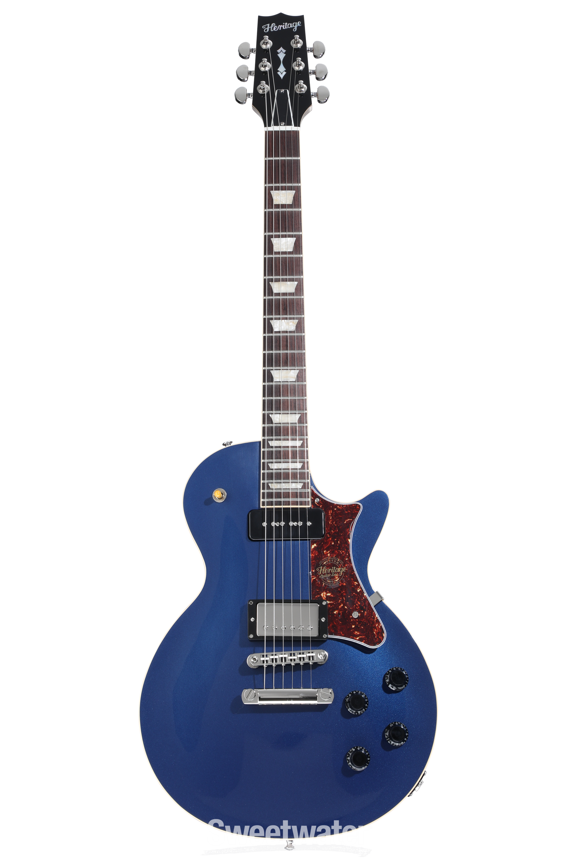 ギター Heritage Custom Shop H-150 Heritage Custom Core H-150 Electric Guitar - Midnight Blue