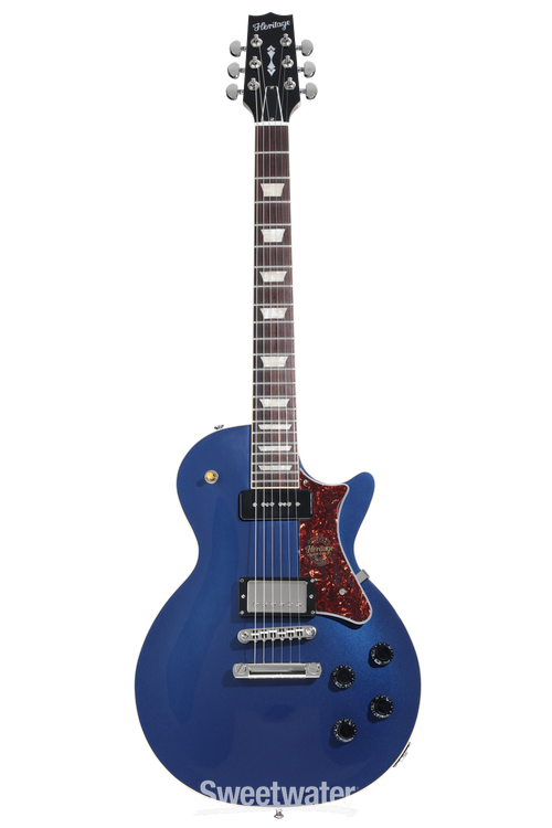 ギター Heritage custom shop custom core H-150 Heritage Custom Core H-150 Electric Guitar - Midnight Blue