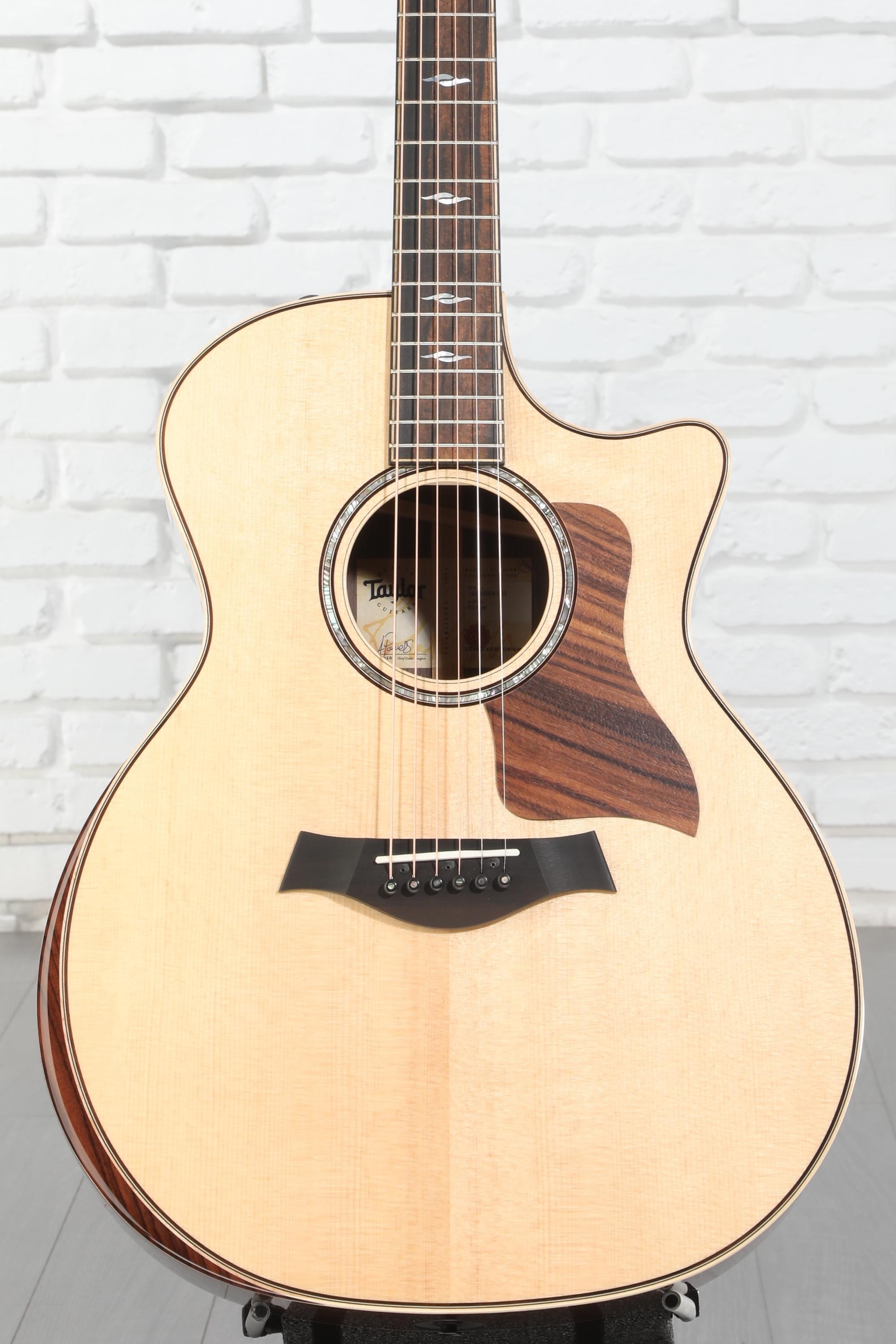 美品　Taylor テイラー　814ce v-class ES2 2021年製 Taylor 814ce Acoustic-Electric Guitar - Natural | Sweetwater