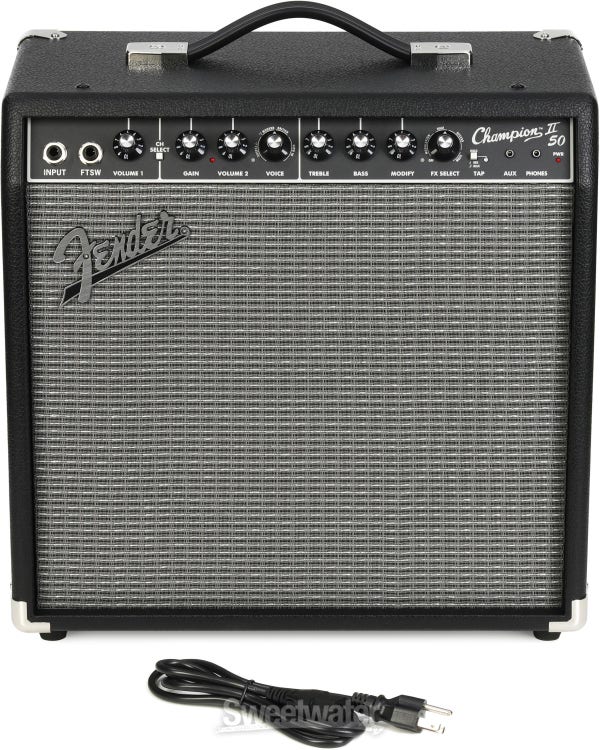 Fender Champion II 50-watt 1 x 12-inch Combo Amplifier