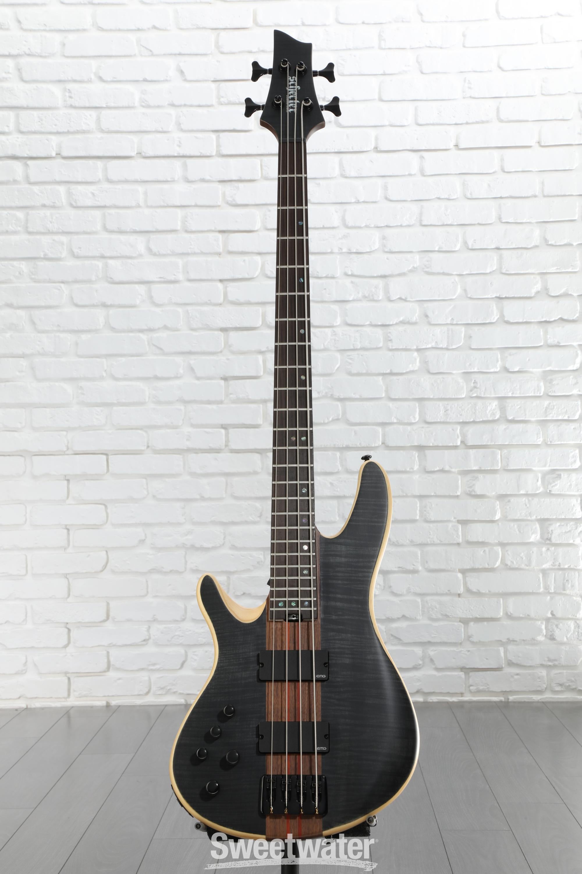 Schecter Charles Berthoud CB-4 Signature Left-handed Bass Guitar