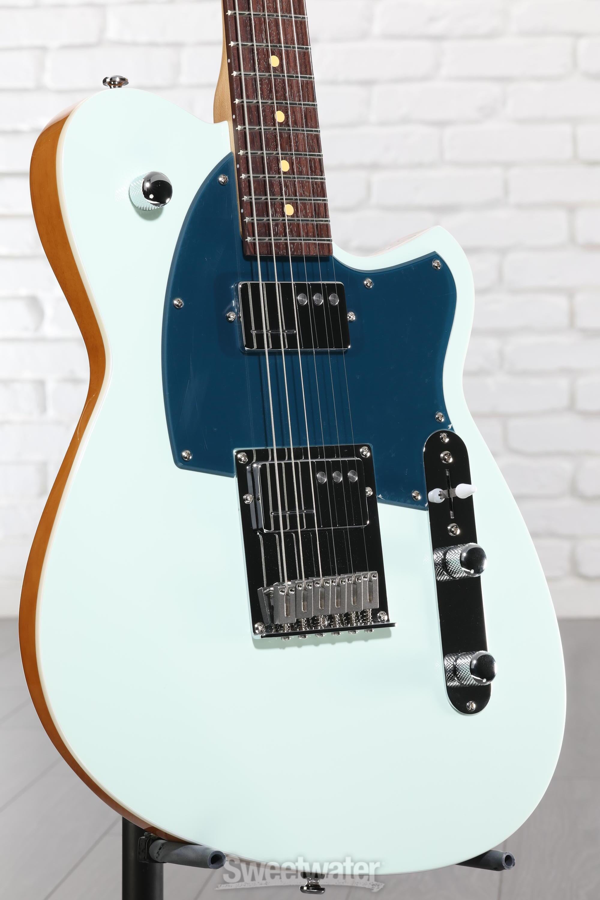 Photo of Reverend Charger Cleancut Electric Guitar - Iconic Blue, Rosewood Fingerboard